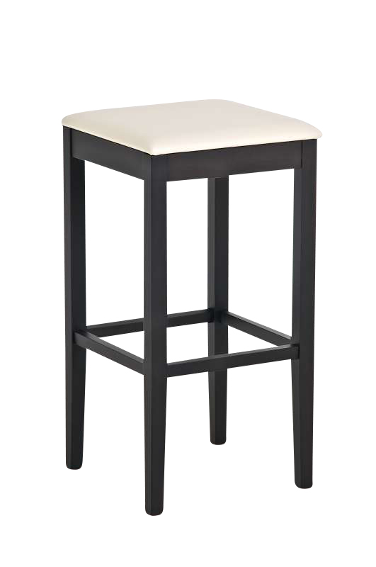 Barhocker Rocket Kunstleder Schwarz