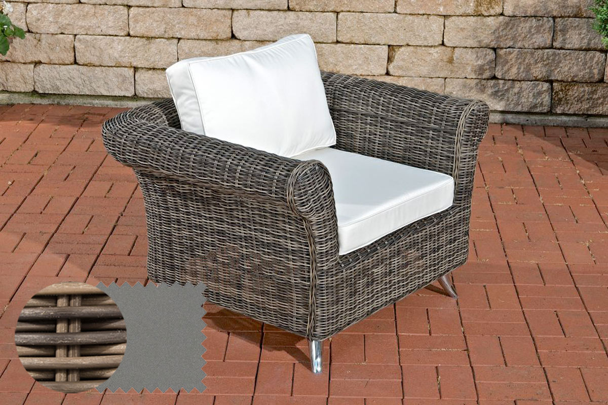 Sessel Vivari Eisengrau