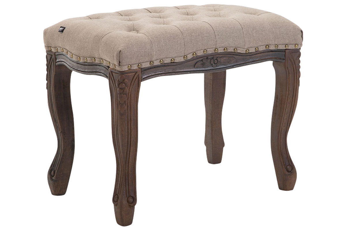 sessel taupe, sitzhocker nefertiti stoff antik lounge club möbel sessel taupe | ebay, Design ideen