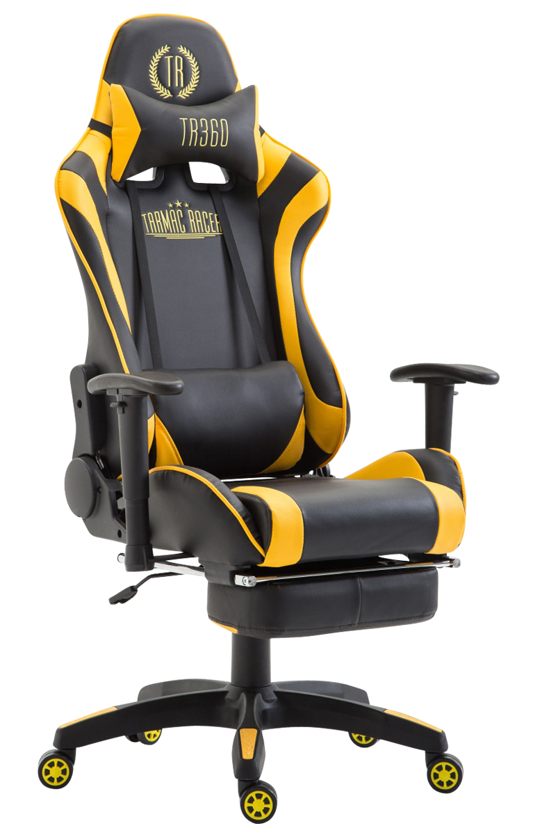 Chaise de Bureau Racing JARAMA Hauteur Réglable Réglable Réglable Similicuir avec/sans Repose-pied 552b20 Chaise de Bureau Racing JARAMA Hauteur Réglable Réglable Réglable Similicuir avec/sans Repose-pied 552b20