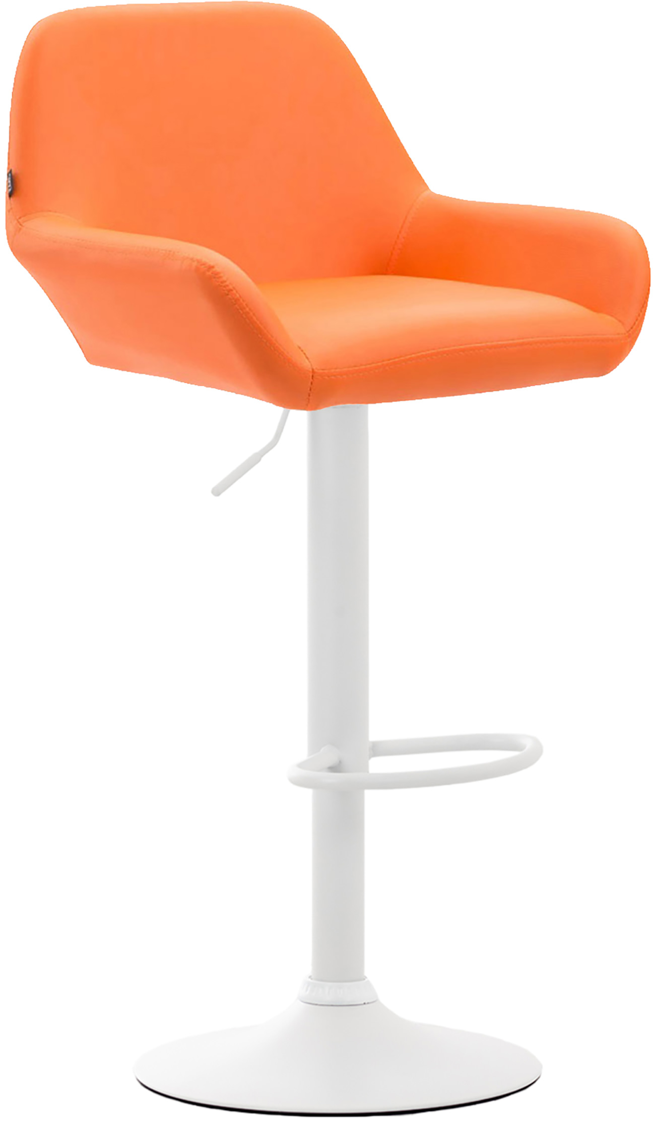 Barhocker Braga Kunstleder wei�