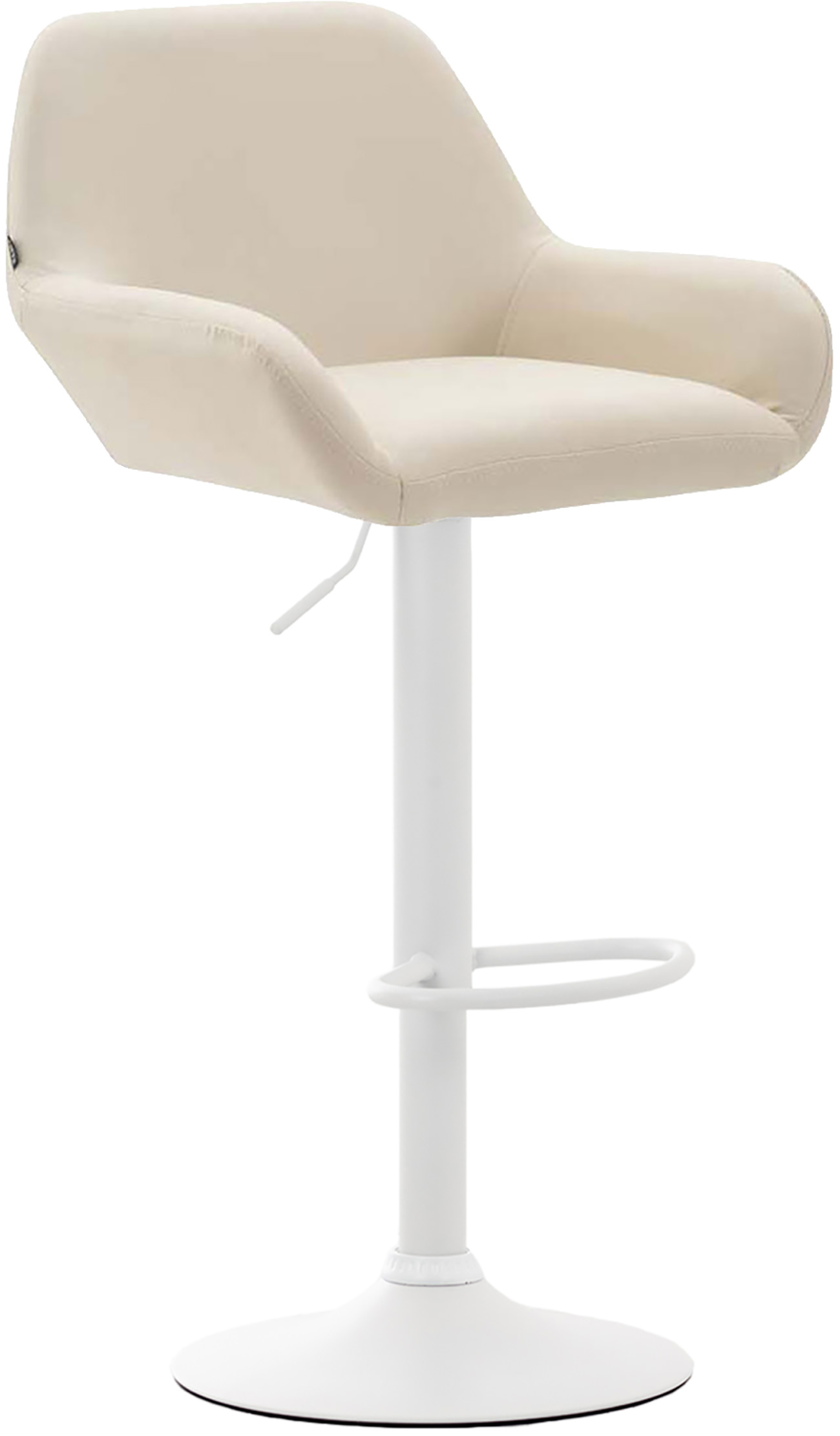 Barhocker Braga Kunstleder wei�