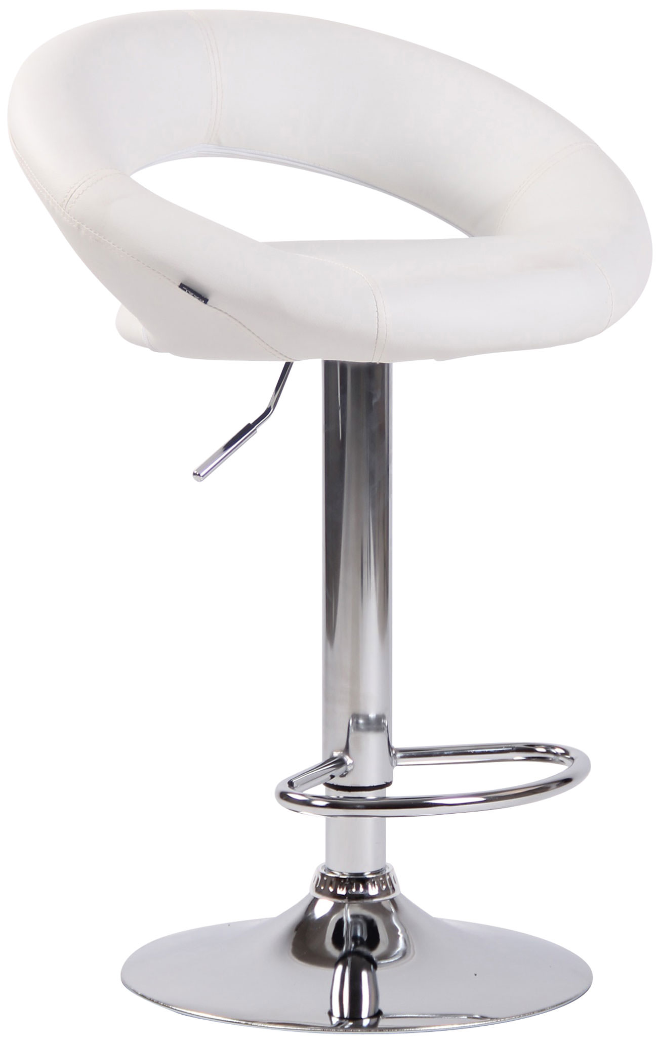 Barhocker Olinda Kunstleder chrom