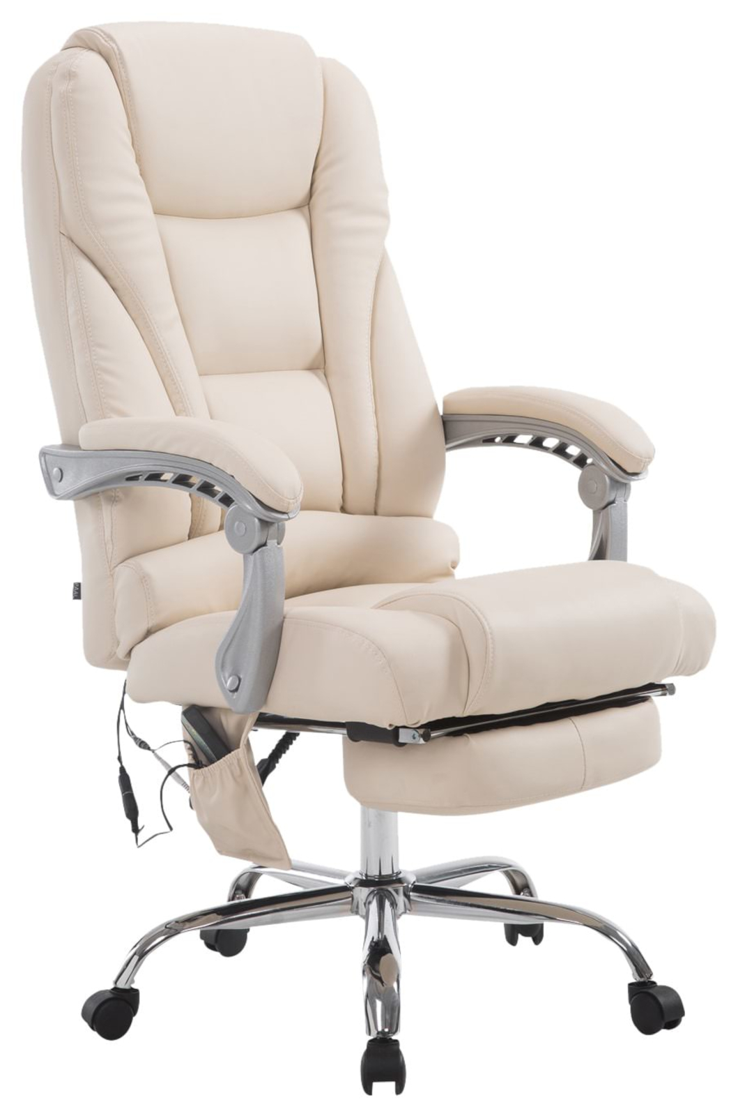 Bürostuhl Limit XFM Stoff mit Massagefunktion und Fußablage Stuhl Computerstuhl 