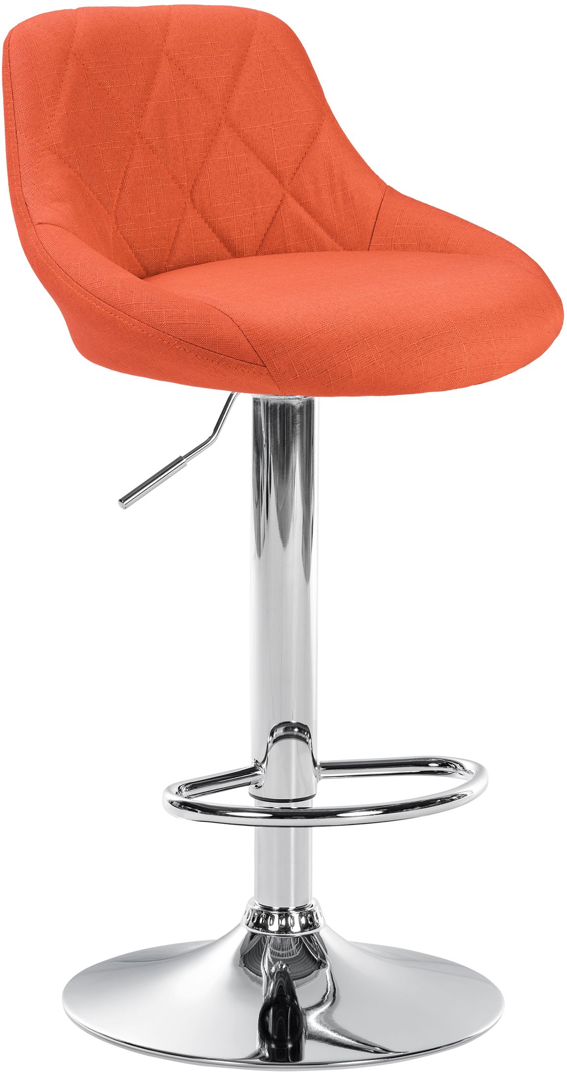 Barhocker Lazio Stoff chrom