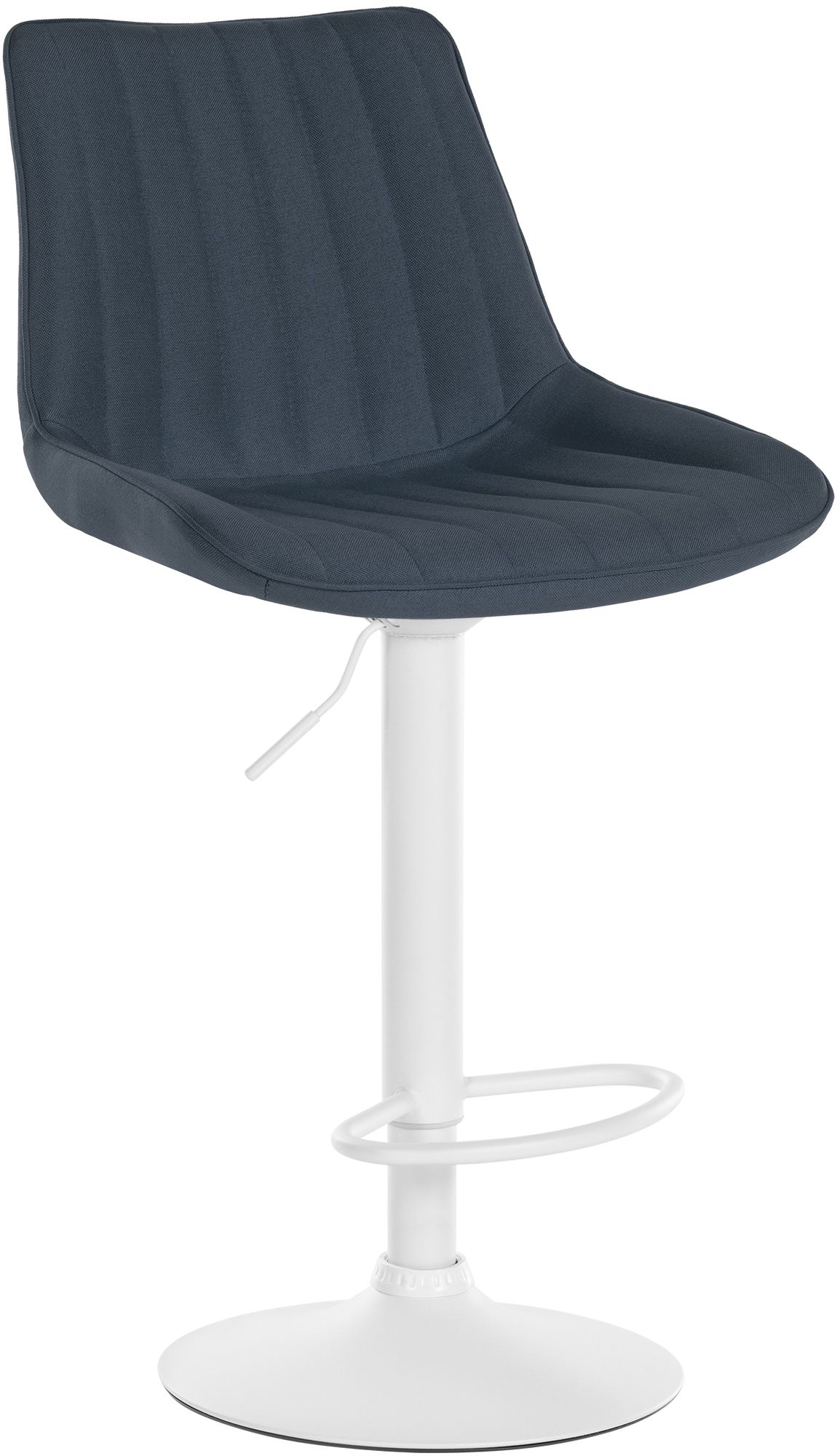CLP Barhocker Newport I Barstuhl Mit Schwarzem Edelstahlgestell Und Integrierter Fussstuetze I Thekenhocker Mit Rueckenlehne CLP Barhocker Newport I Barstuhl Mit Schwarzem Edelstahlgestell Und Integrierter Fussstuetze I Thekenhocker Mit Rueckenlehne