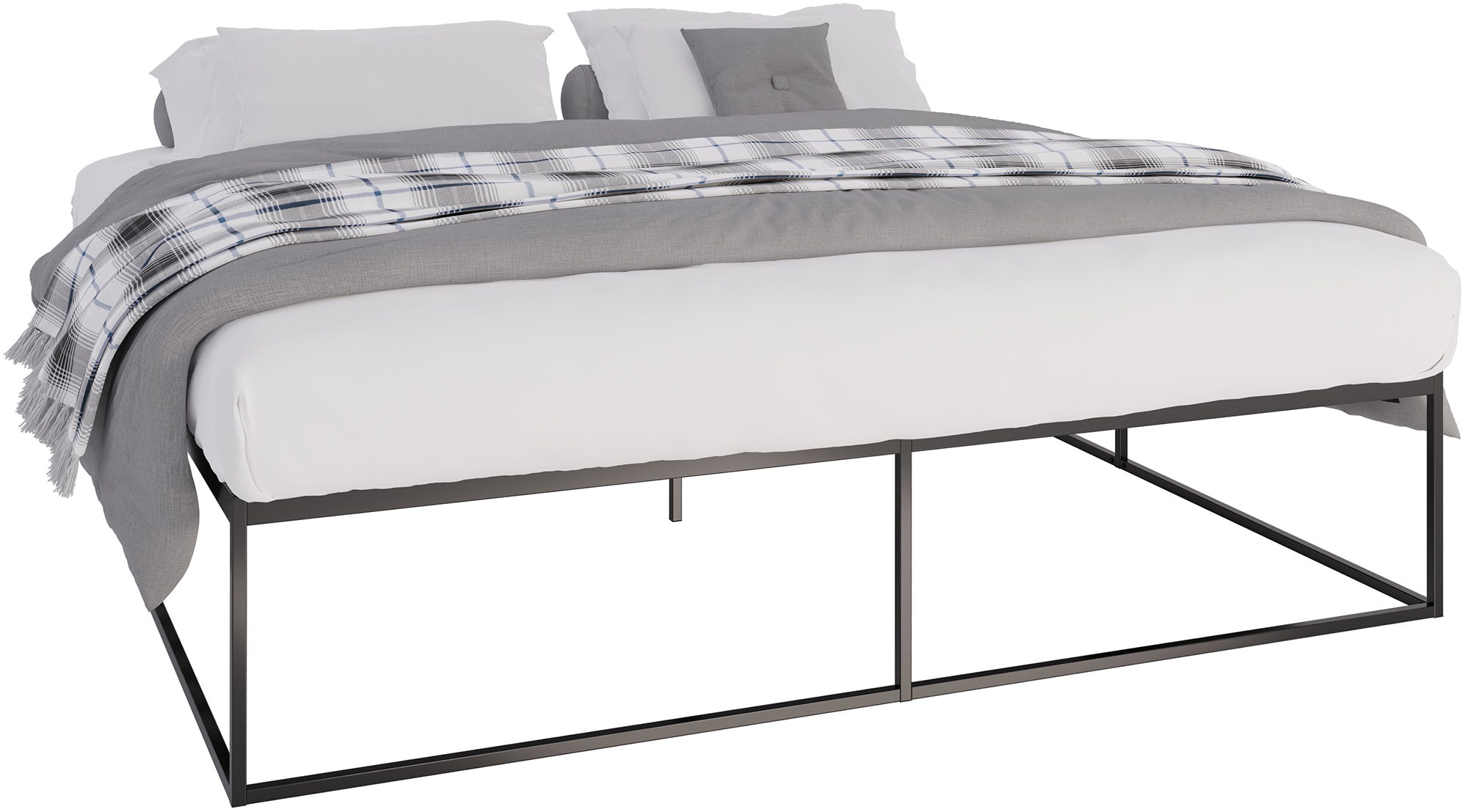 Metallbett Scala 200x200x46 cm