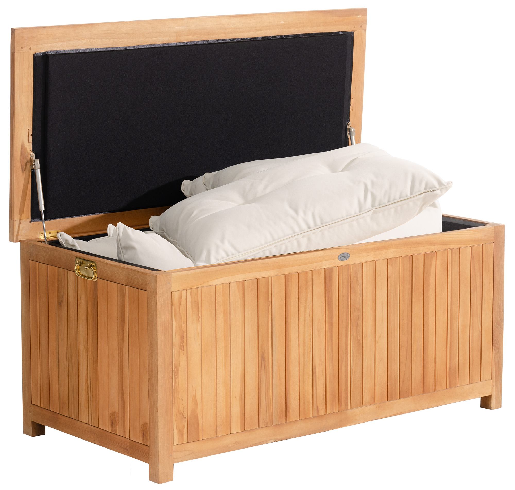 Teak Gartenbox Odessa 140X77X63