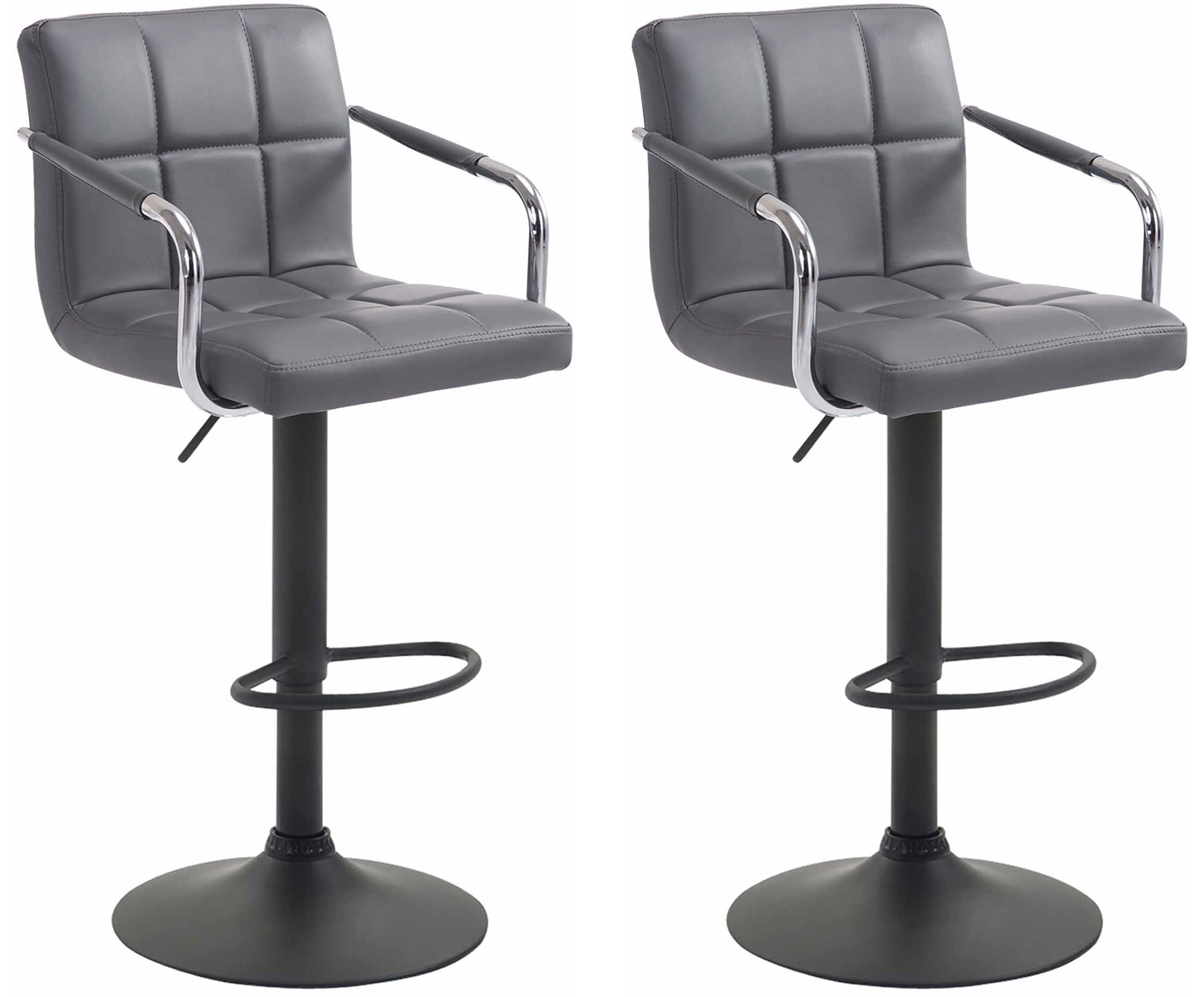2er Set Barhocker Lucy V2 schwarz