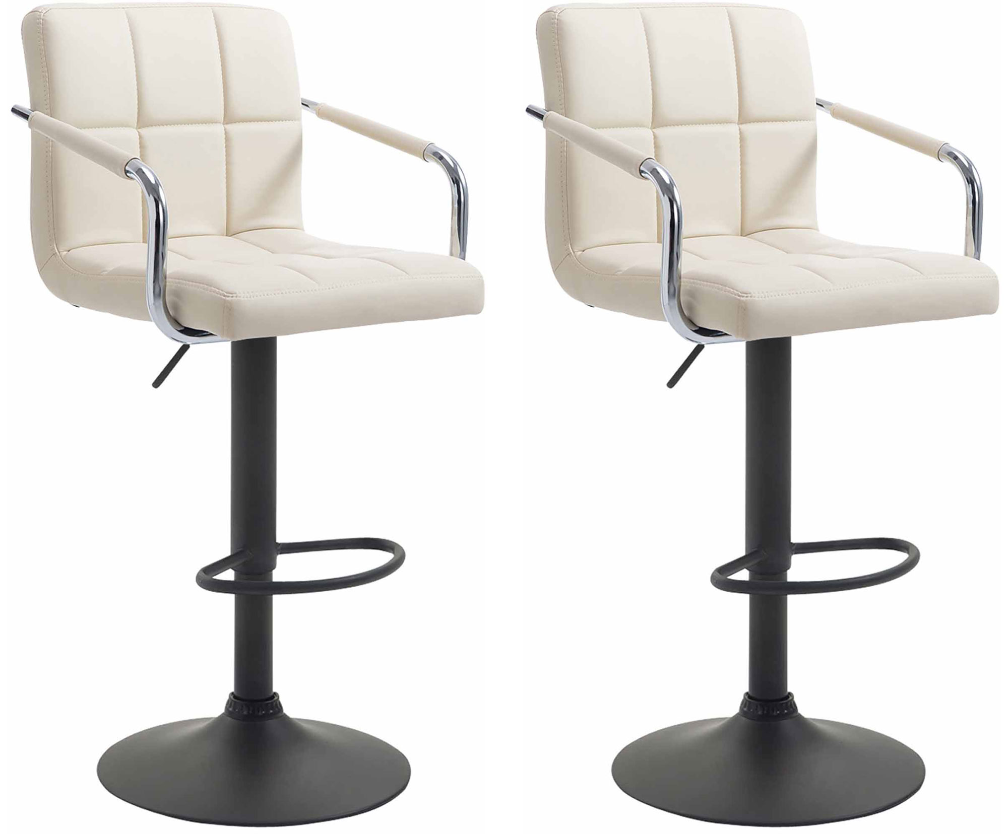 2er Set Barhocker Lucy V2 schwarz