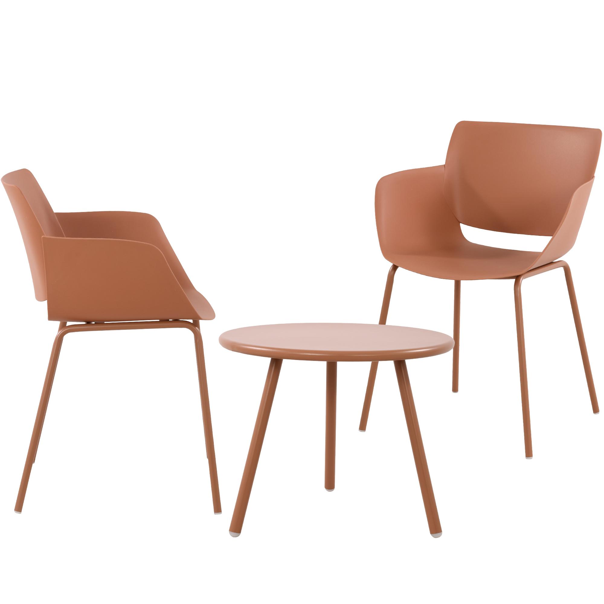 Sitzgruppe Berena Gartenset Tisch Berea Stühle Alpena wetterfest UV-beständig - Bild 17 von 19