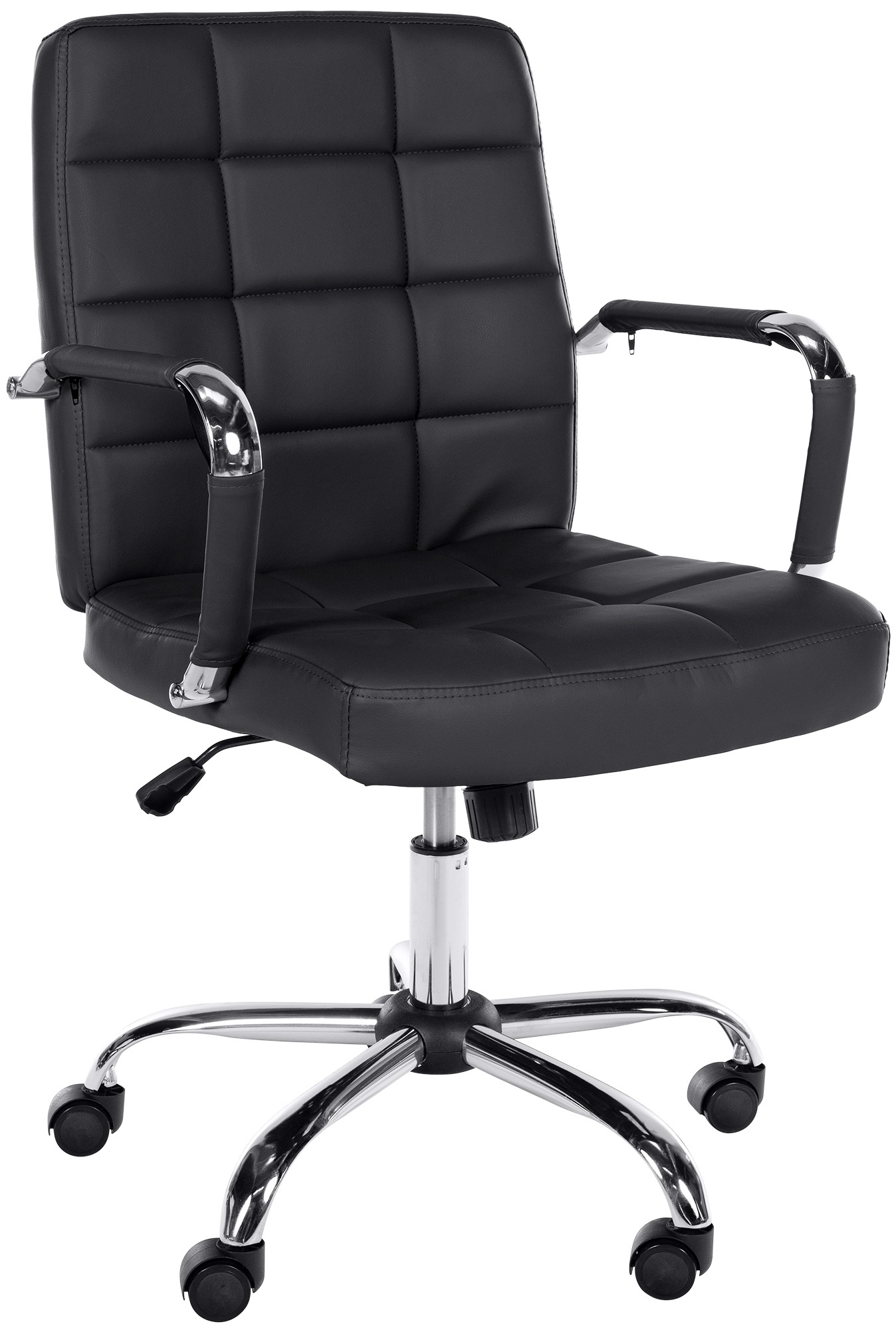 Bürostuhl Ashland Kunstlederbezug Arbeitsstuhl drehbar höhenverstellbar - Bild 3 von 3