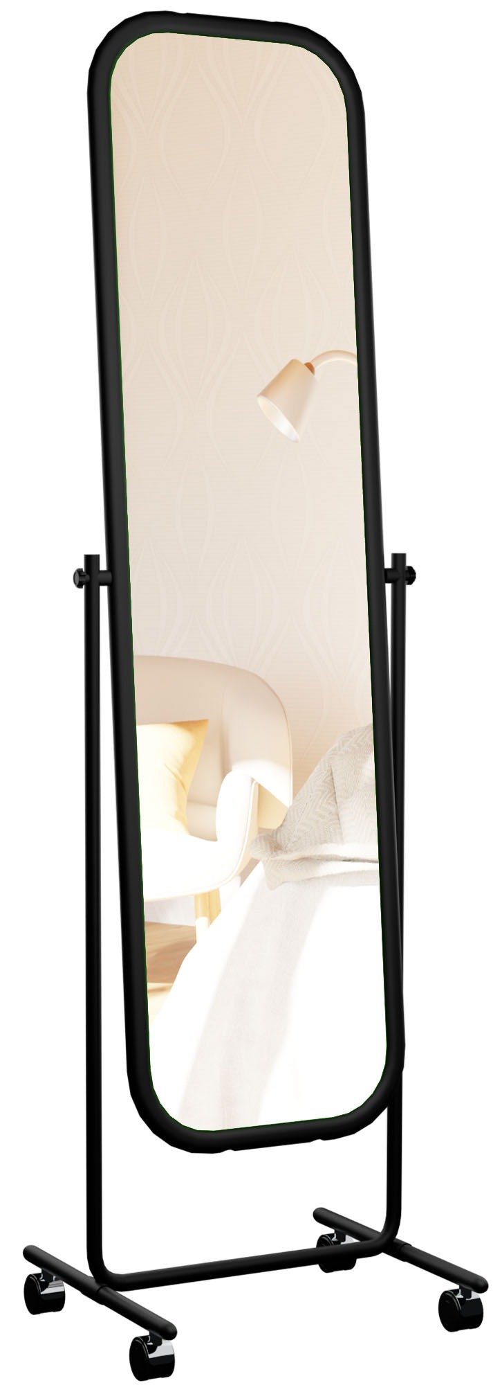 Standspiegel Medusa Eckig