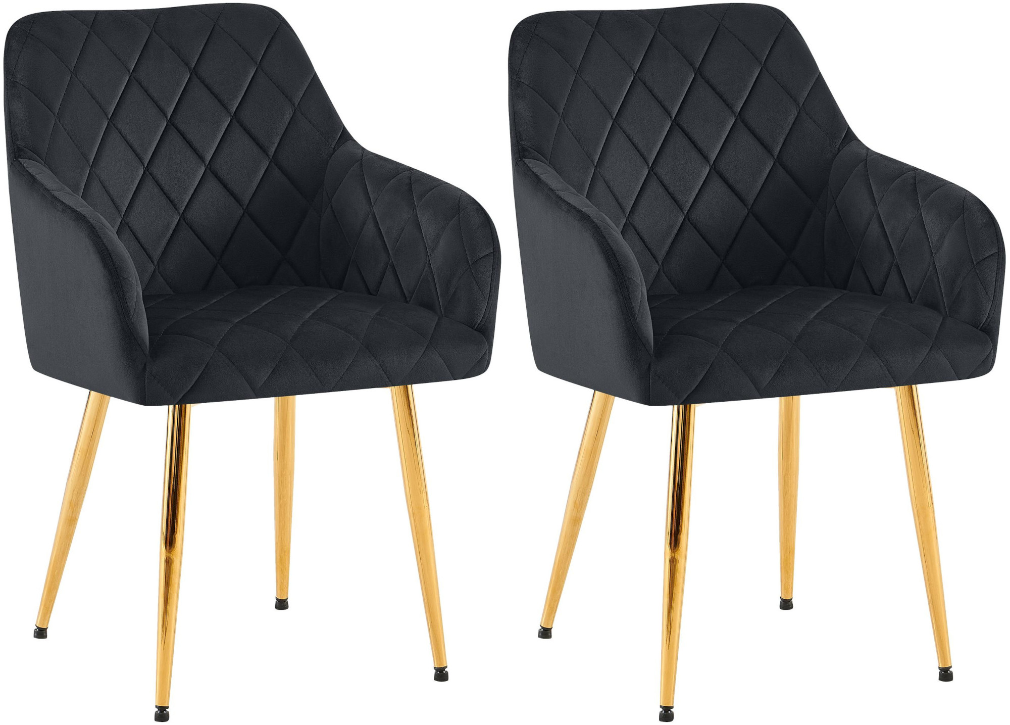 2er Set Esszimmerstuhl Monett Samt G