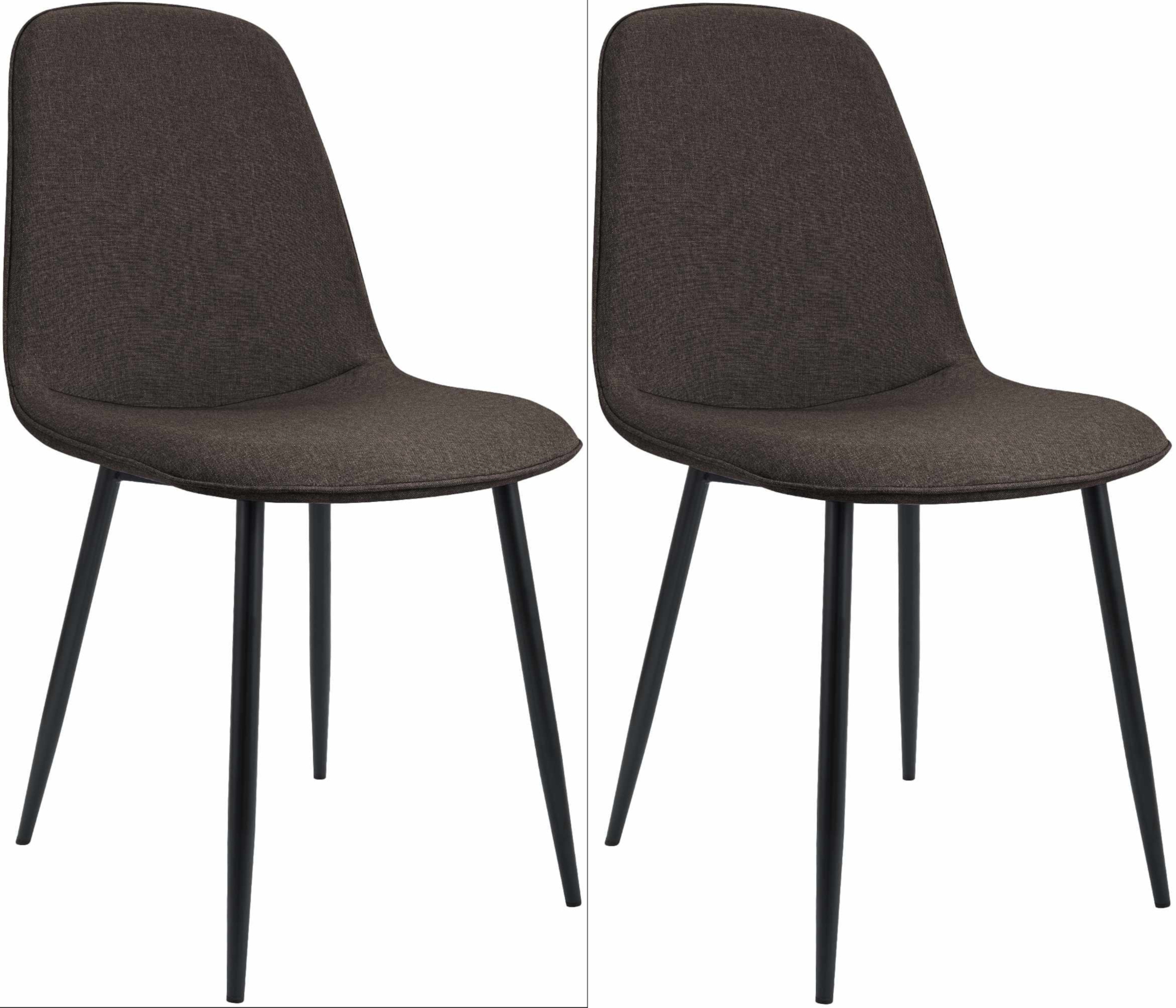 2er Set Esszimmerstuhl Maryam Stoff