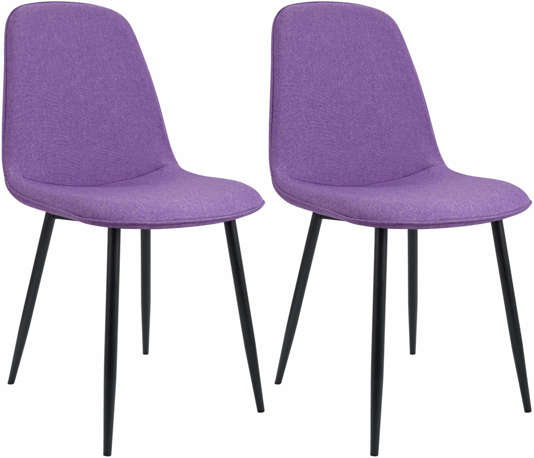 2er Set Esszimmerstuhl Maryam Stoff