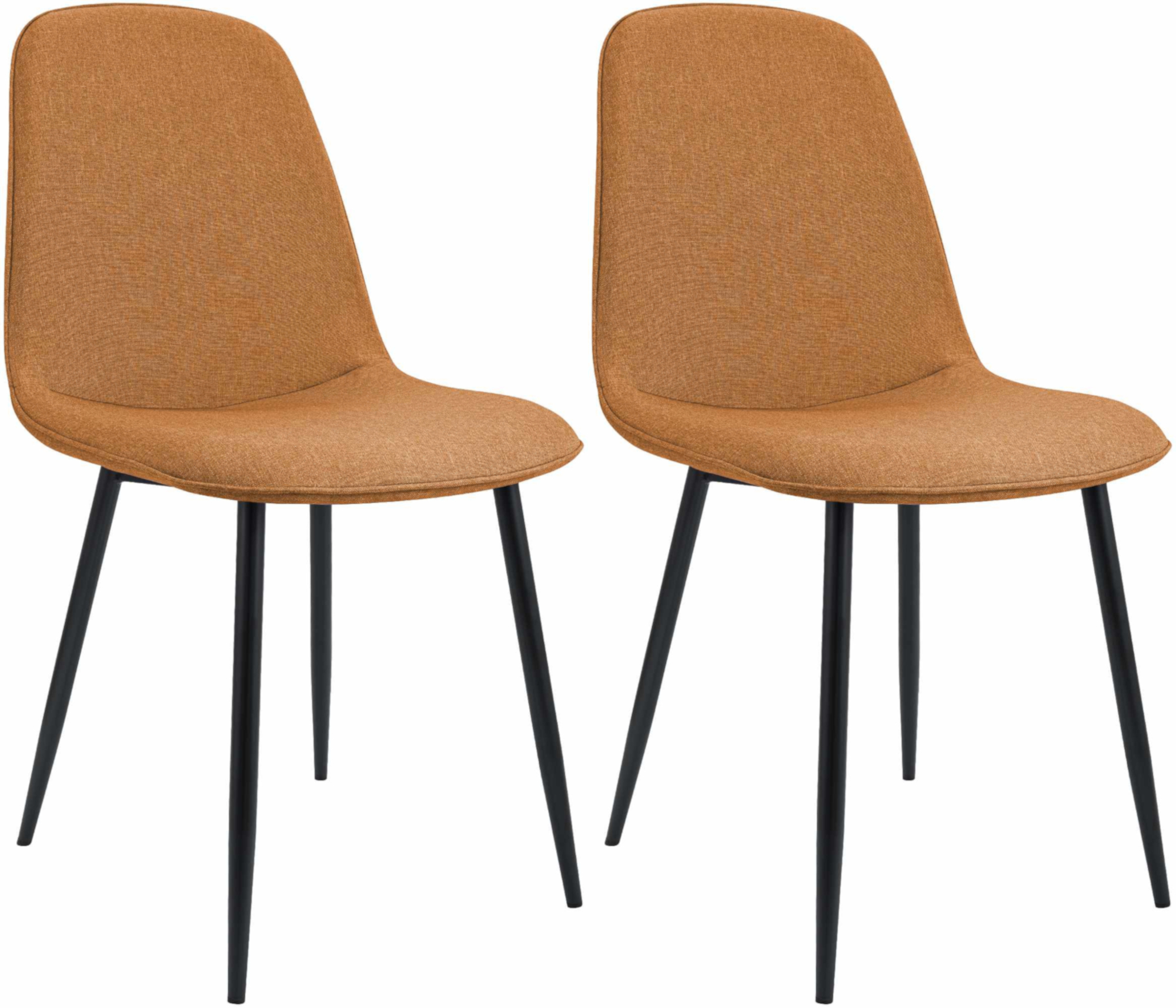 2er Set Esszimmerstuhl Maryam Stoff