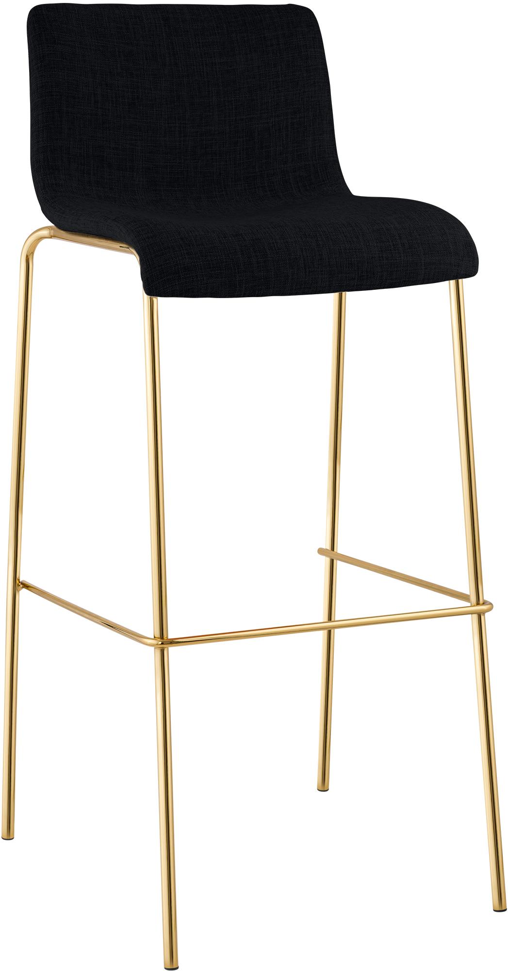 Barhocker Hoover Stoff 4-Fu� Gold