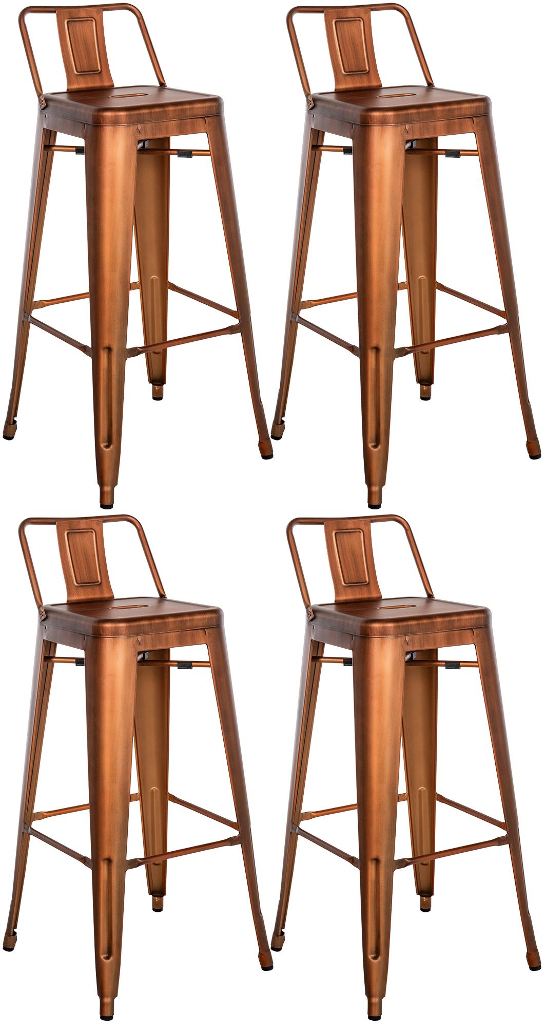 4er Set Barhocker Mason