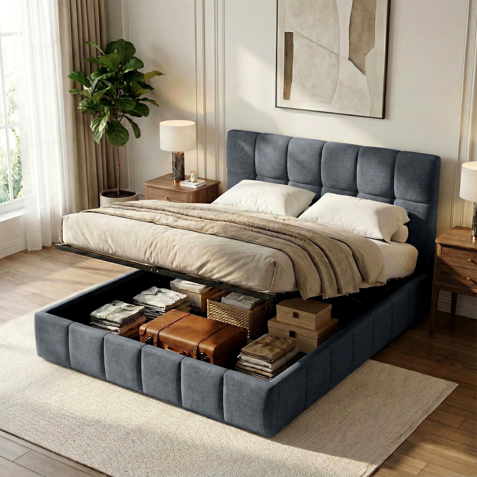 Bett Ladia Stoff 160x200 cm