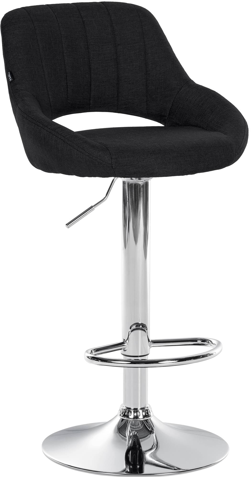 Barhocker Milet Stoff chrom