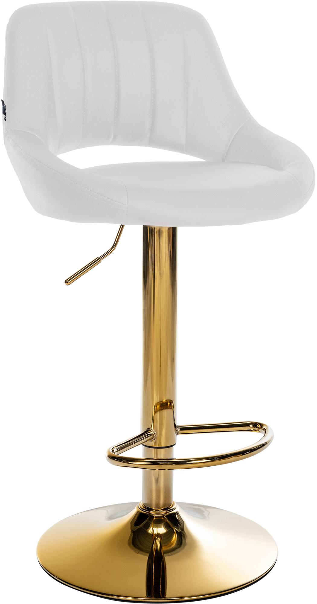 Barhocker Milet Kunstleder gold