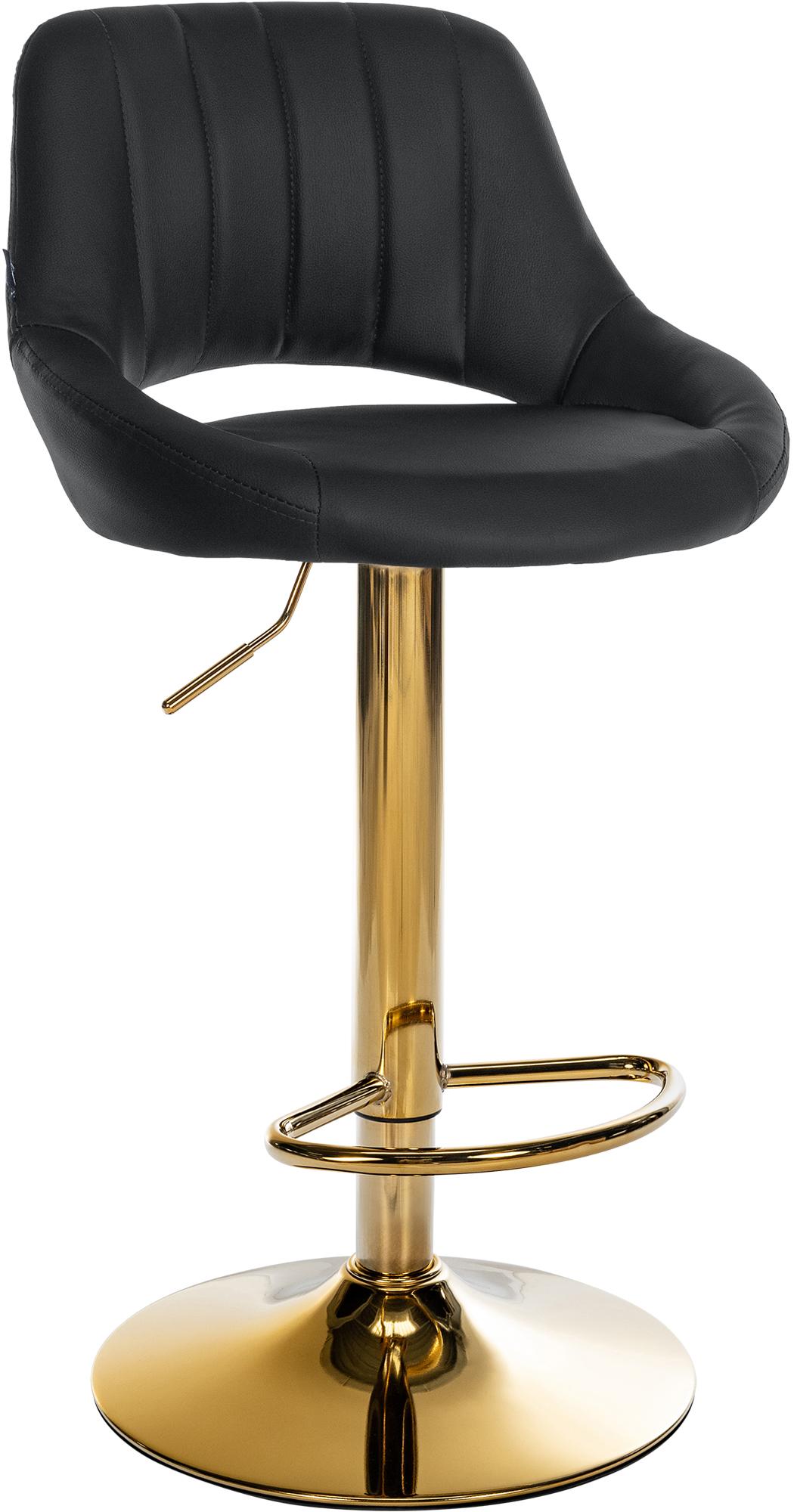 Barhocker Milet Kunstleder gold