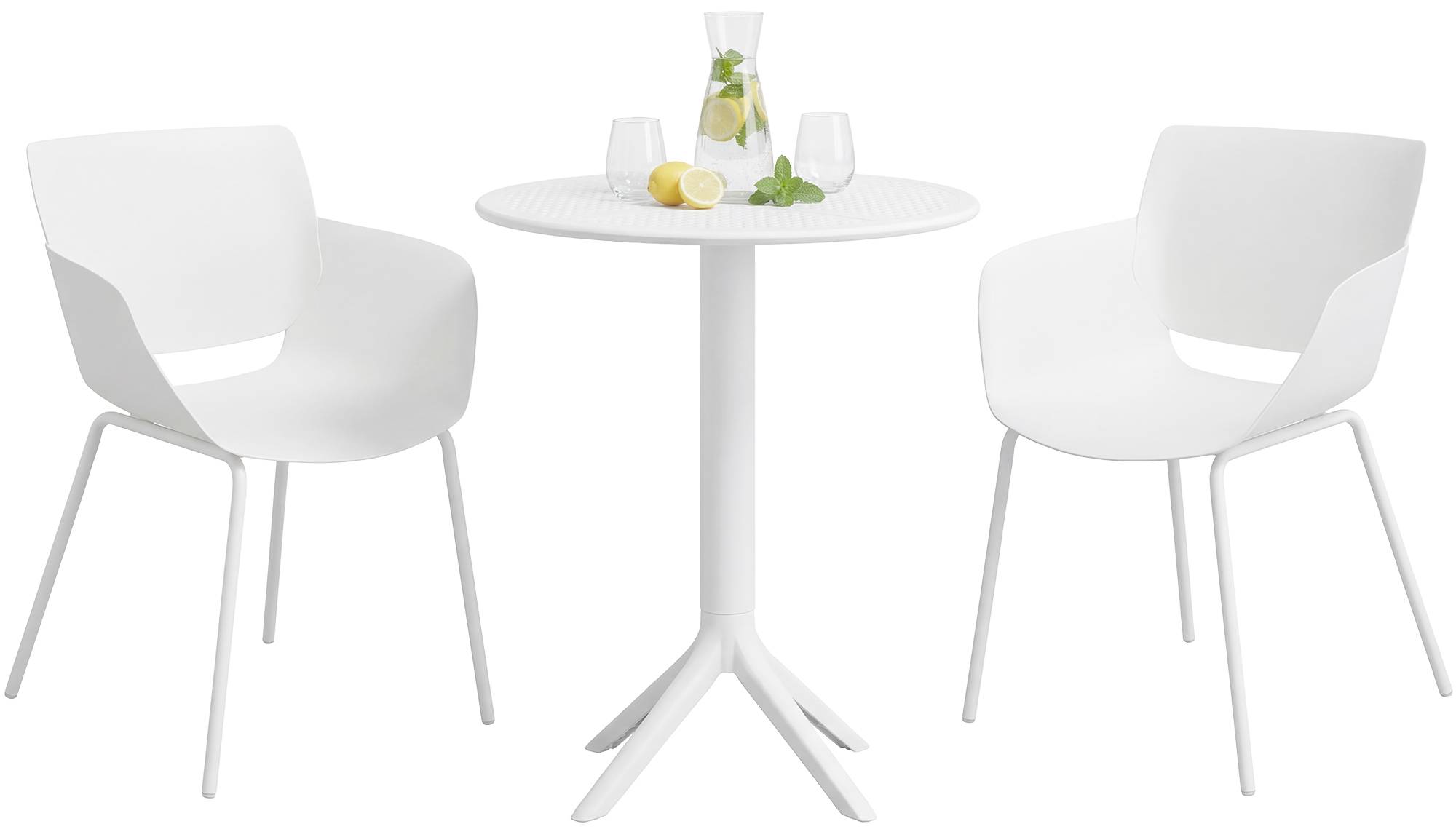 Gartenmöbel-Set Siora mit 2 Stühlen