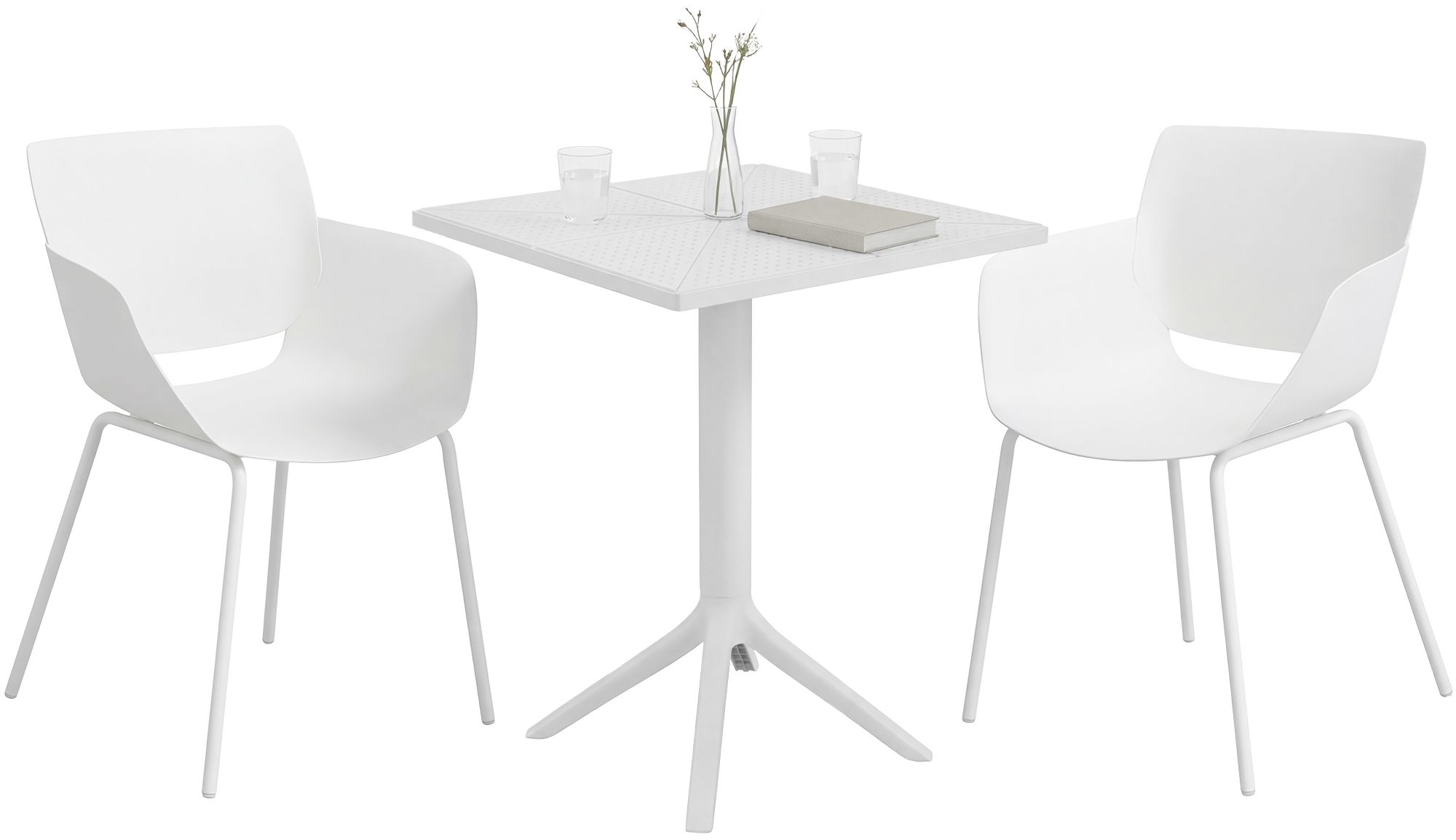 Gartenmöbel-Set Norva mit 2 Stühlen