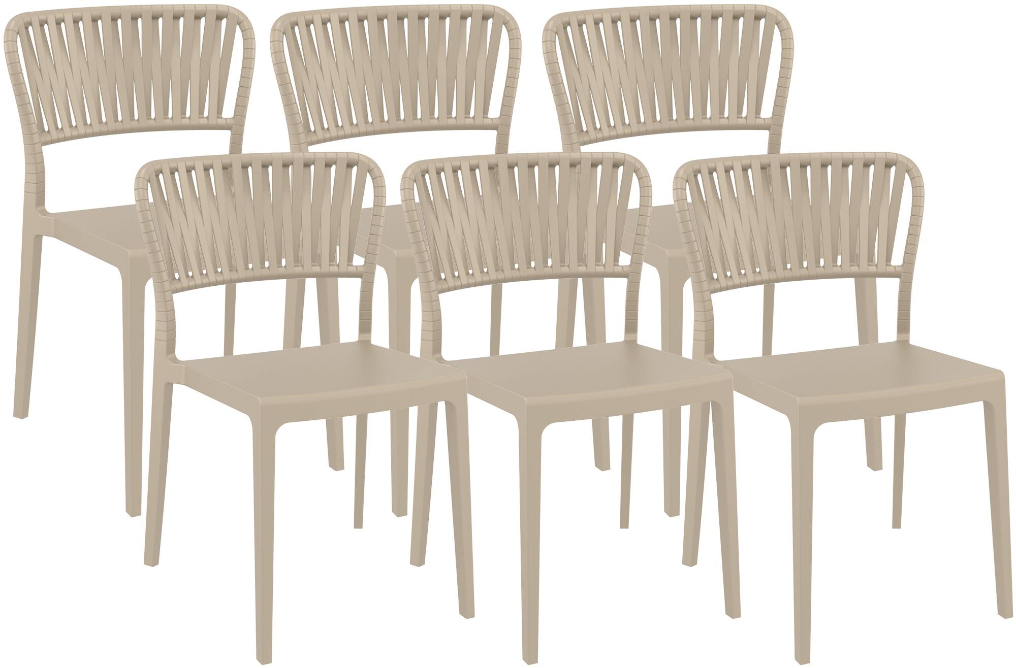 6er Set Stühle Portofino