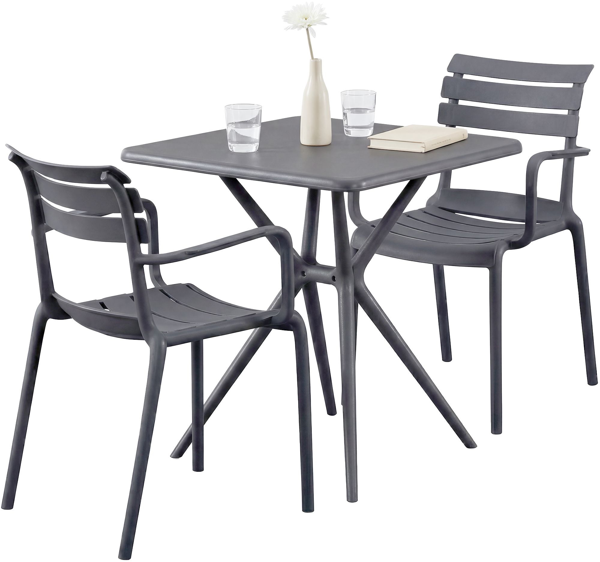 Gartenmöbel-Set Avena mit 2 Stühlen