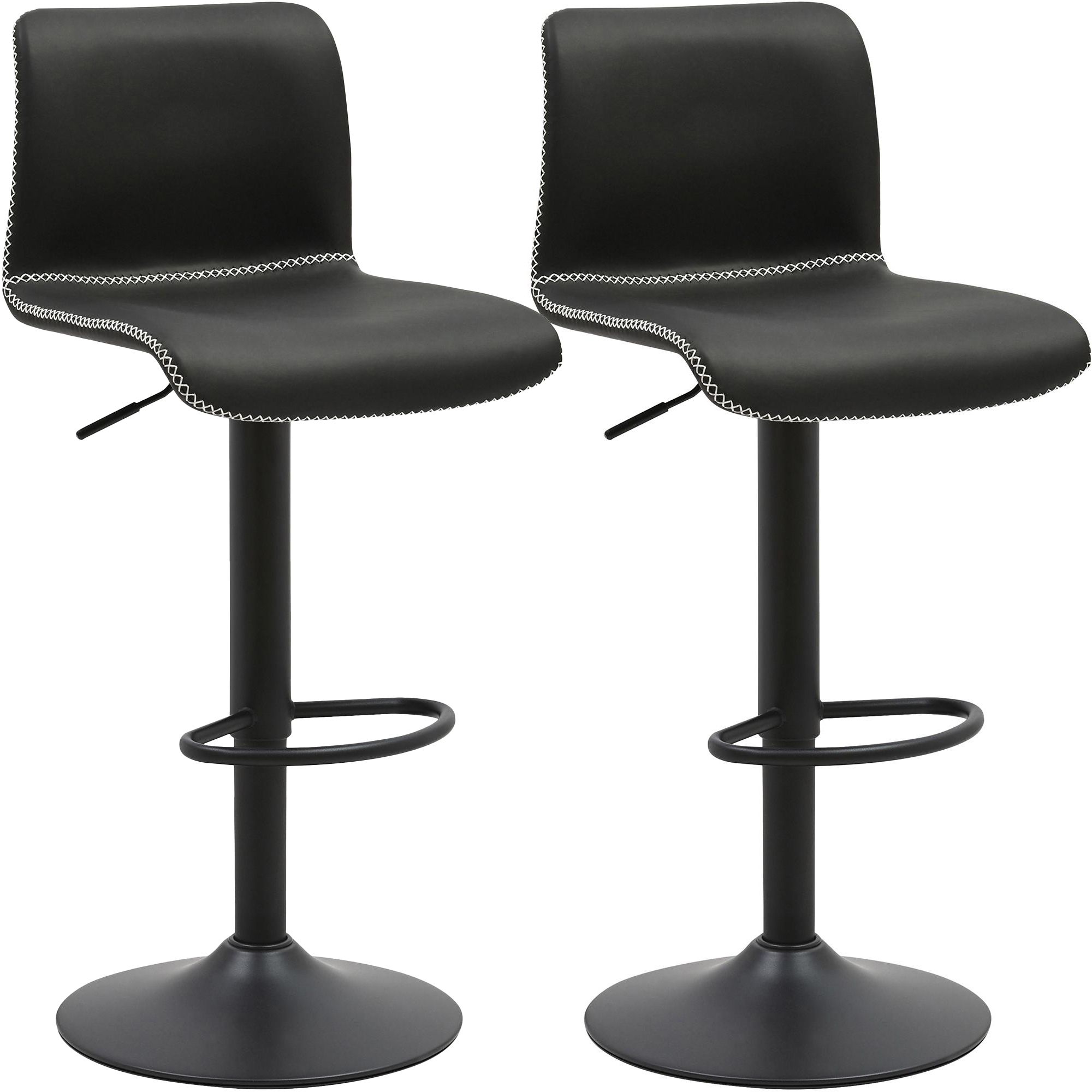 2er Set Barhocker Henchy Kunstleder