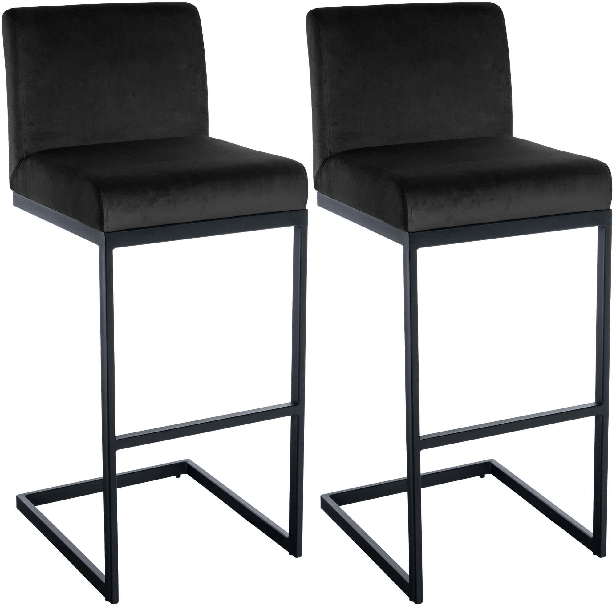 2er Set Barhocker Hopewell Samt B
