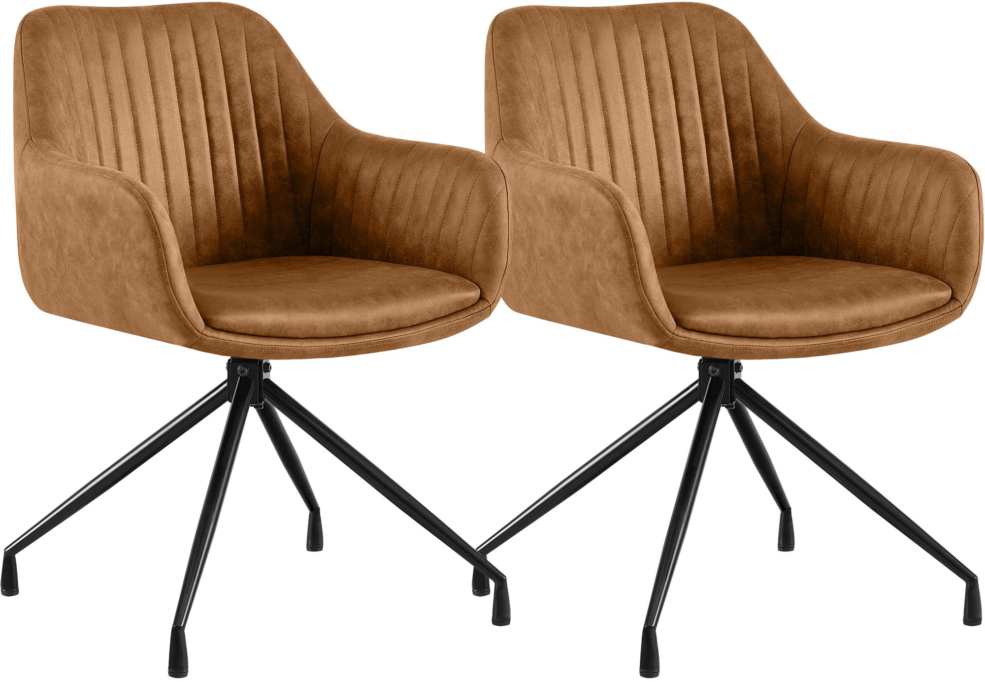 2er Set Esszimmerstuhl Welby Vintage