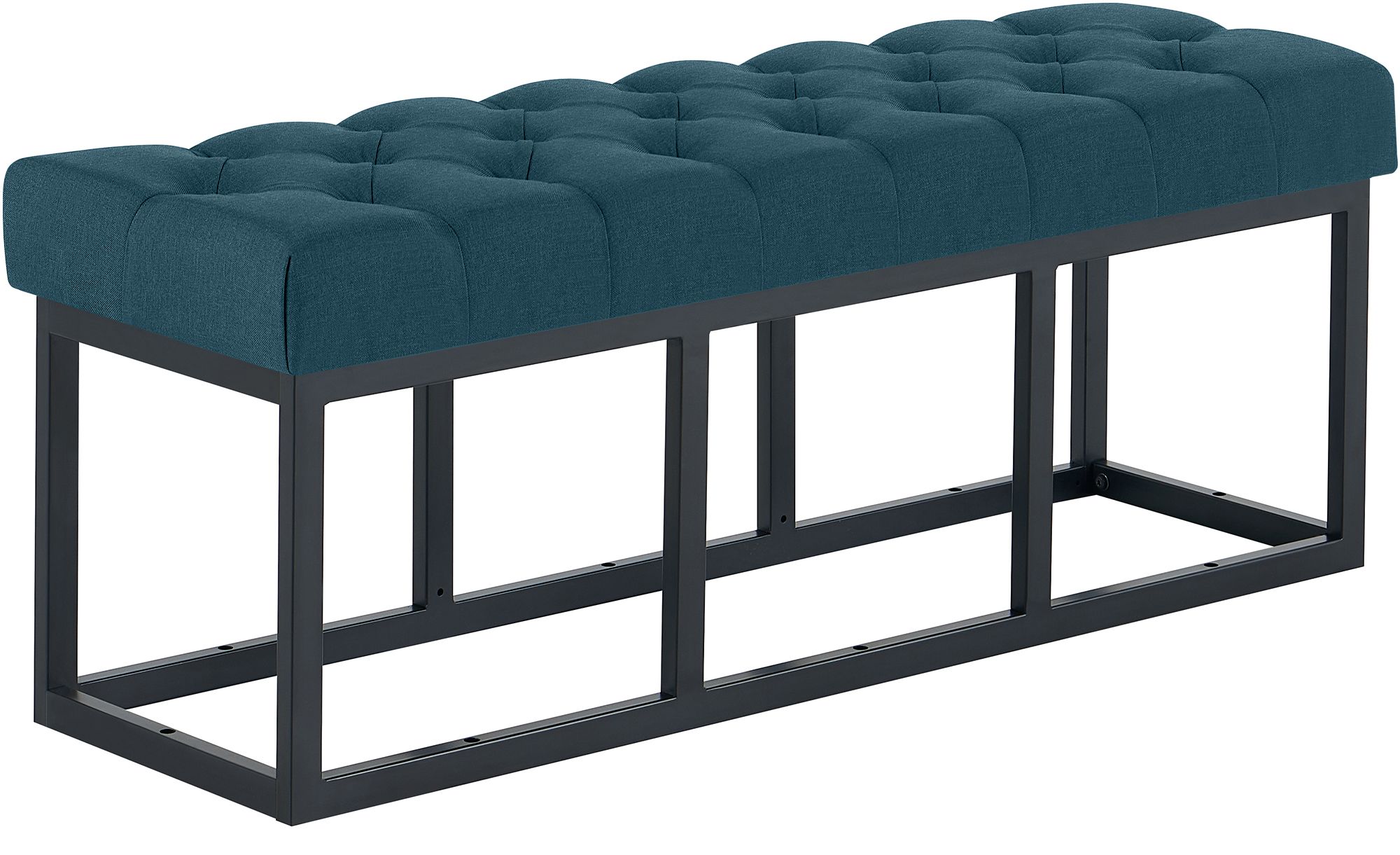 Sitzbank Amun Stoff Schwarz 120 cm