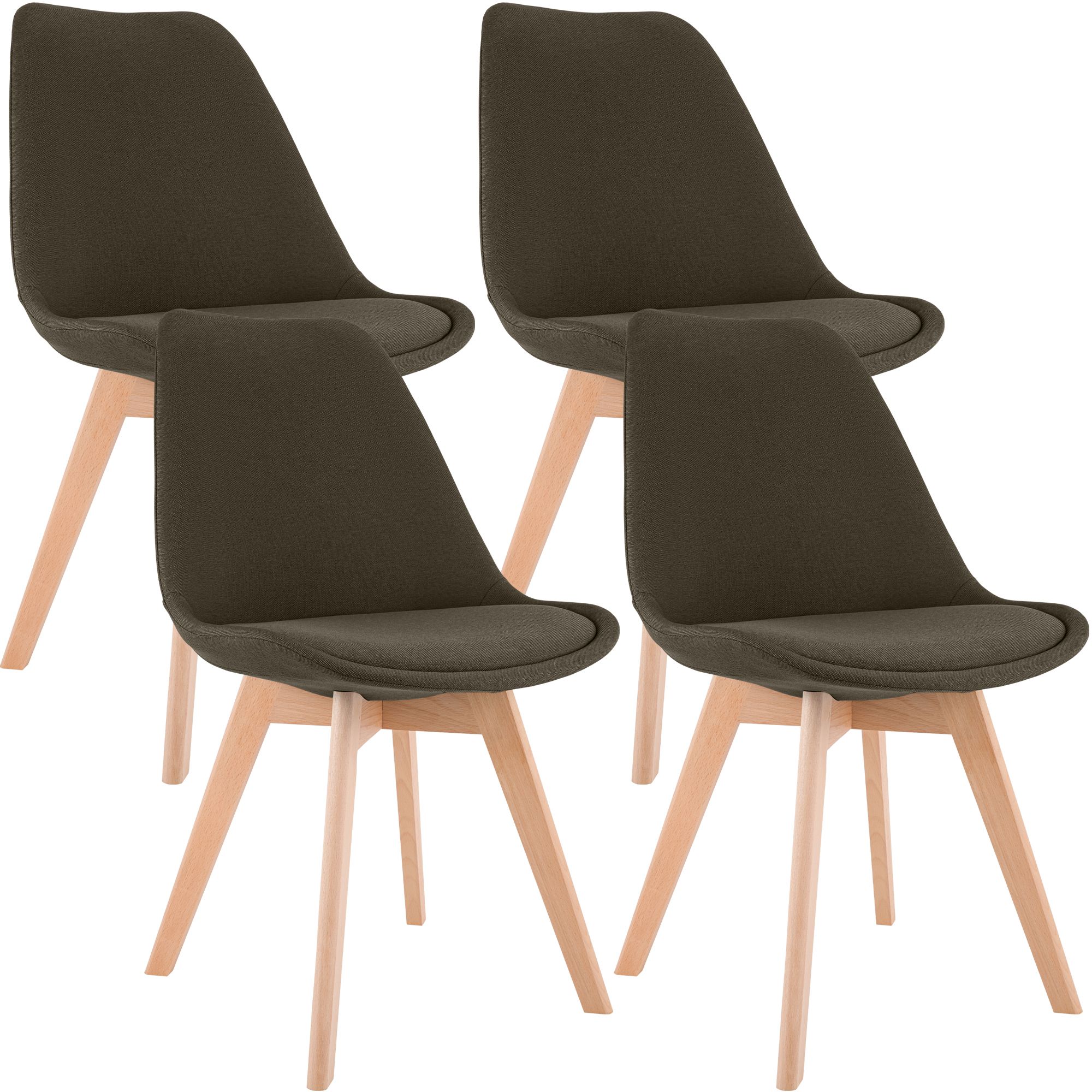 4er Set Stuhl Linares Stoff