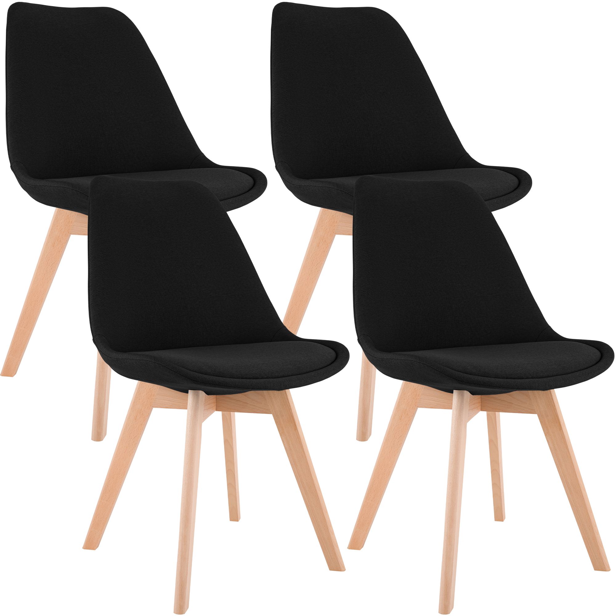 4er Set Stuhl Linares Stoff