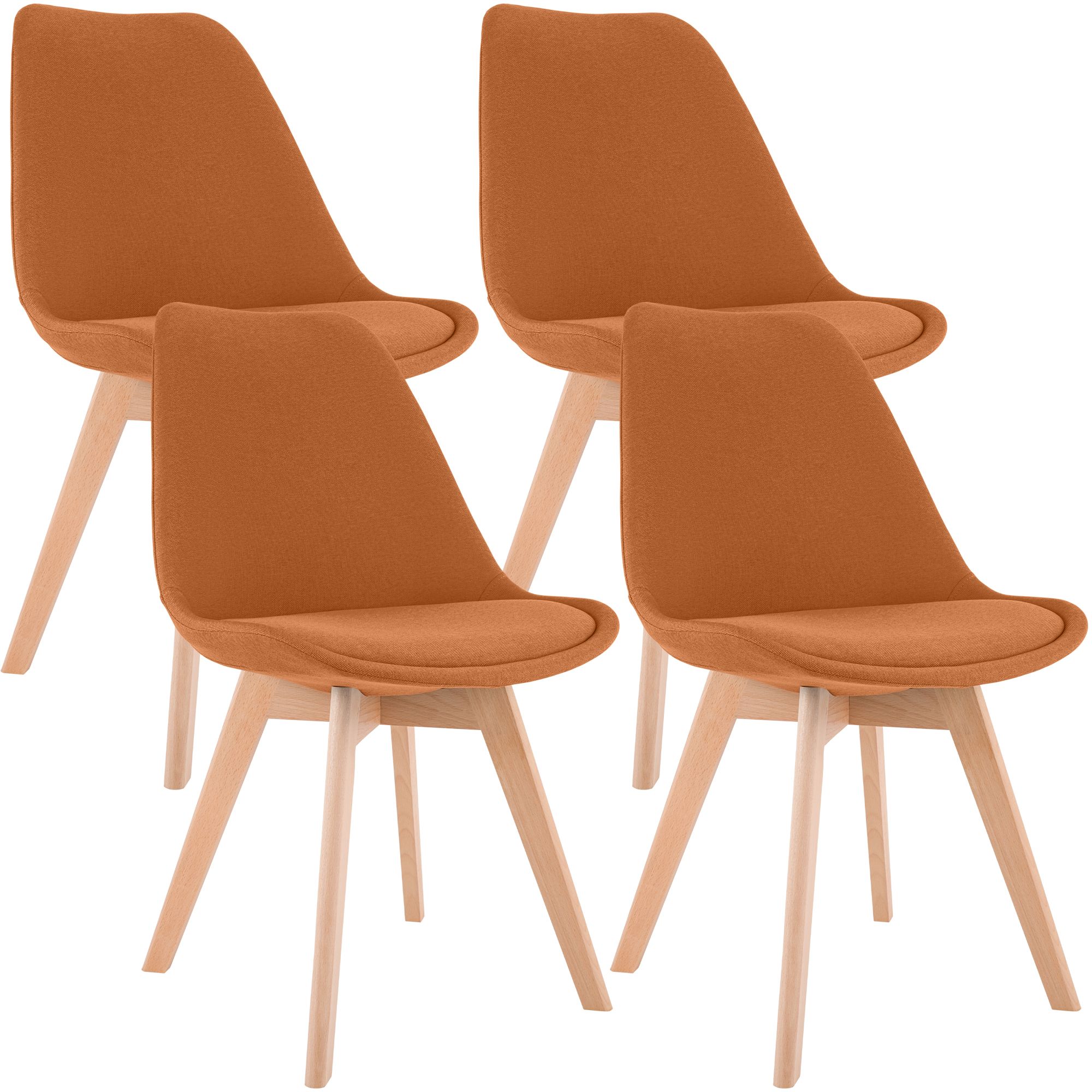 4er Set Stuhl Linares Stoff
