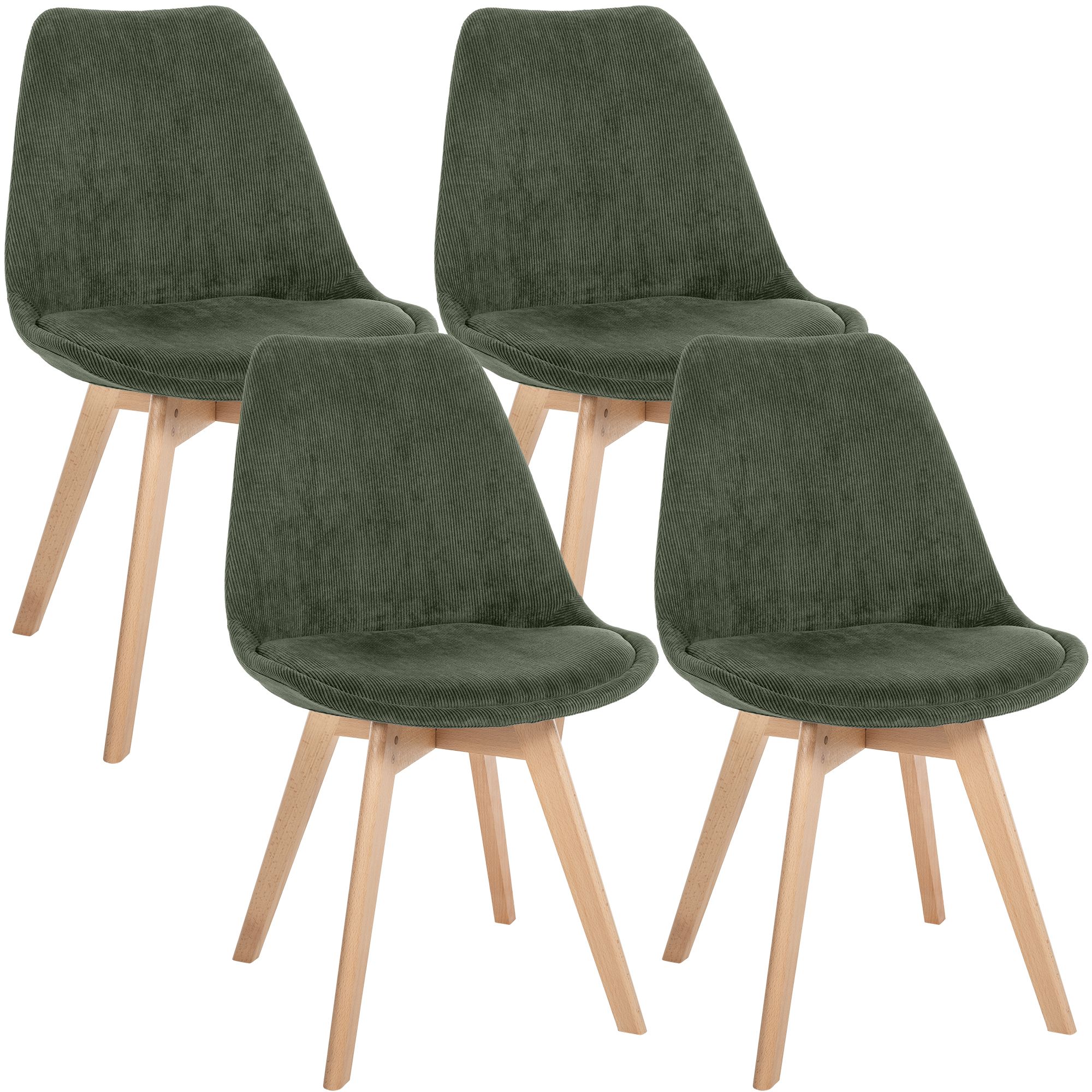 4er Set Stuhl Linares Cord