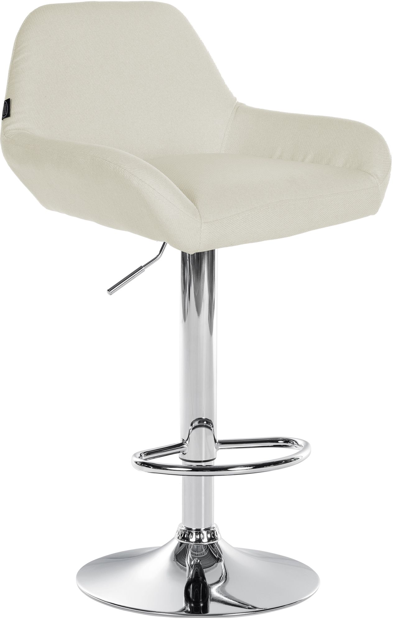 Barhocker Braga Stoff chrom