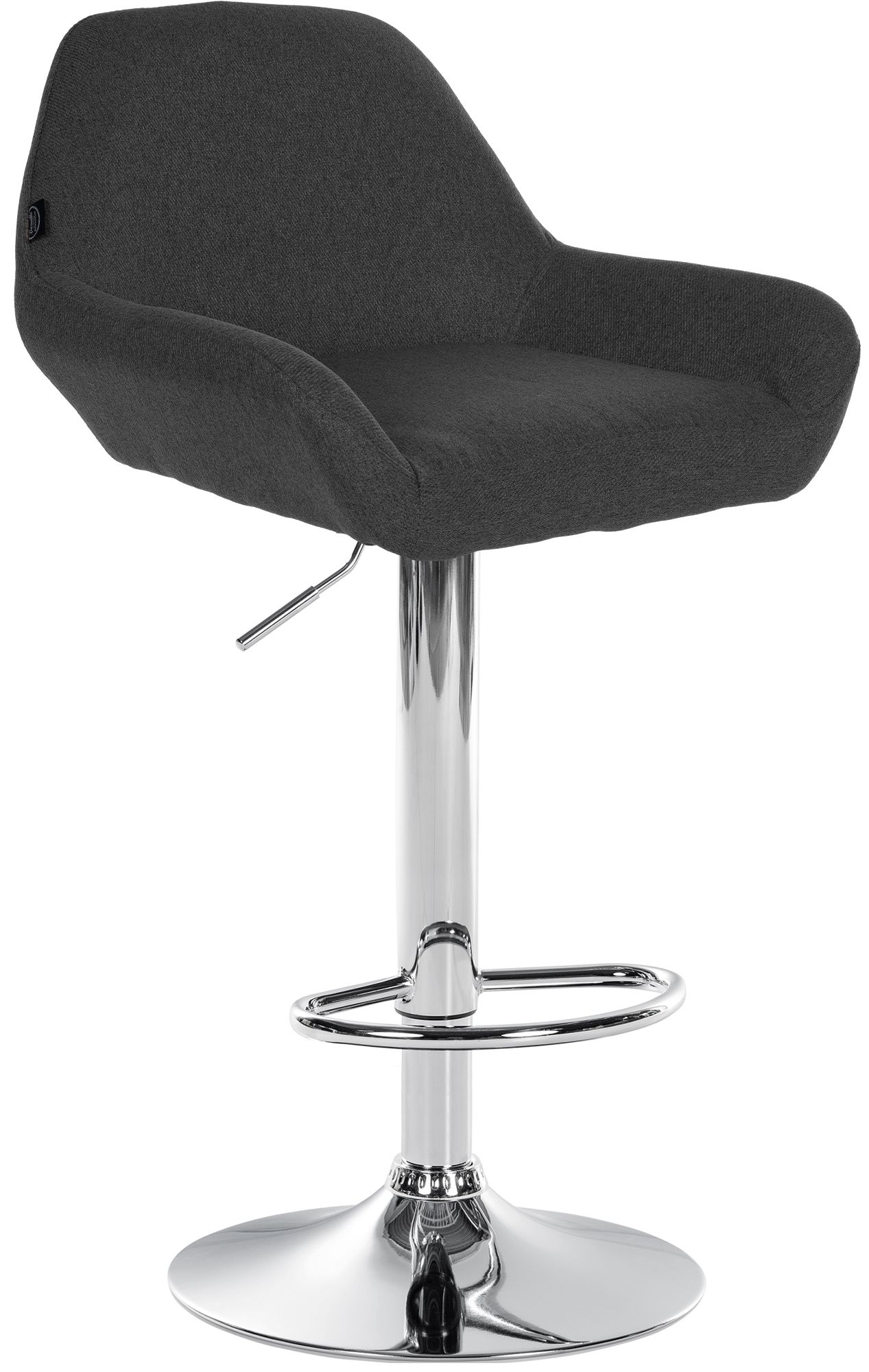 Barhocker Braga Stoff chrom