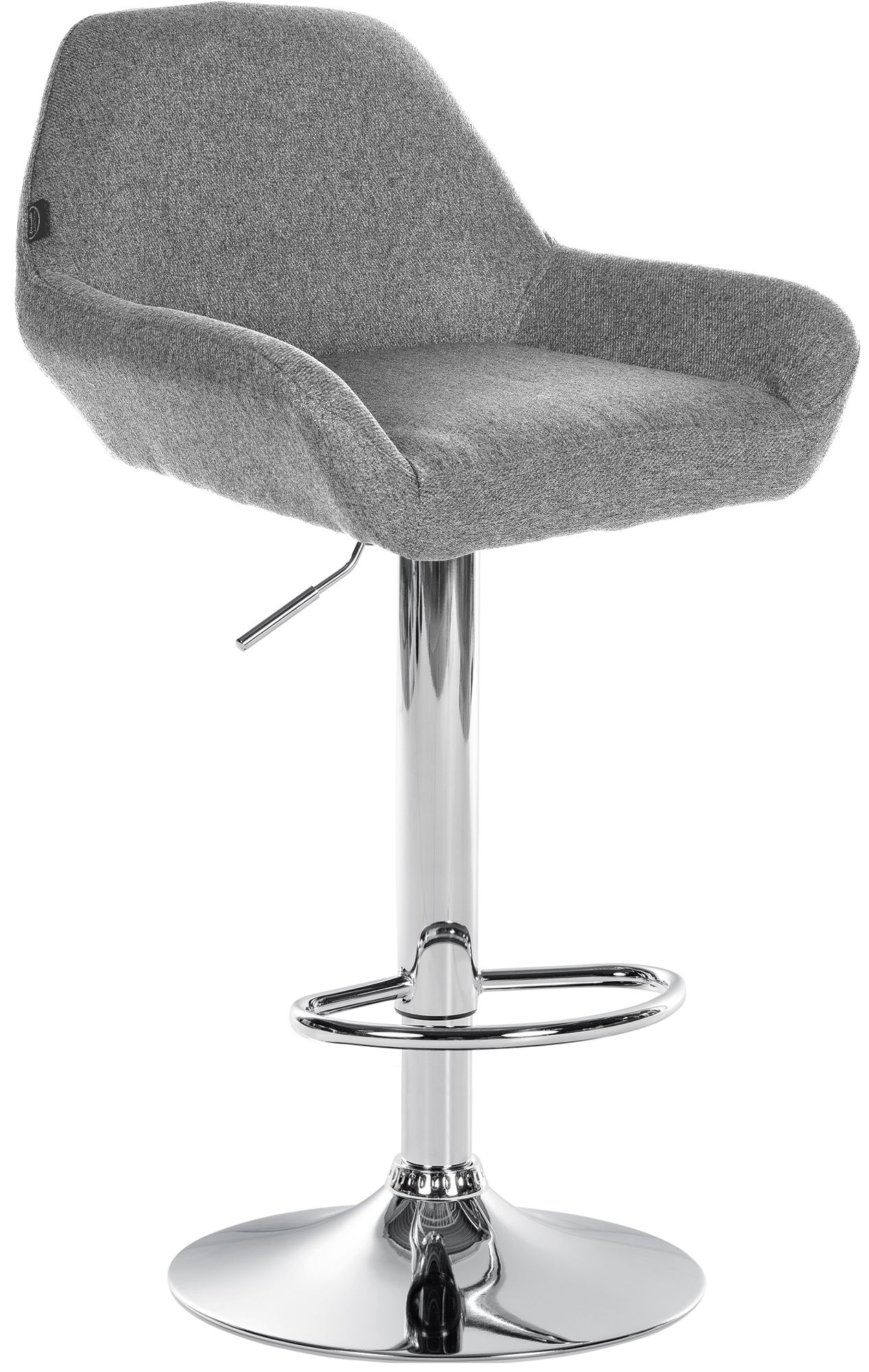 Barhocker Braga Stoff chrom