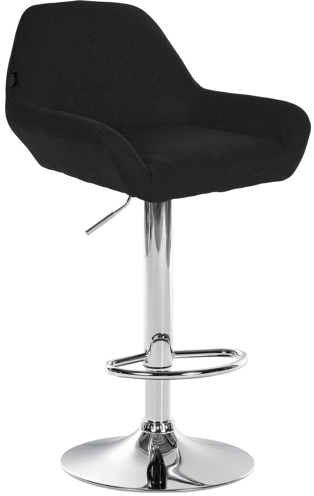 Barhocker Braga Stoff chrom