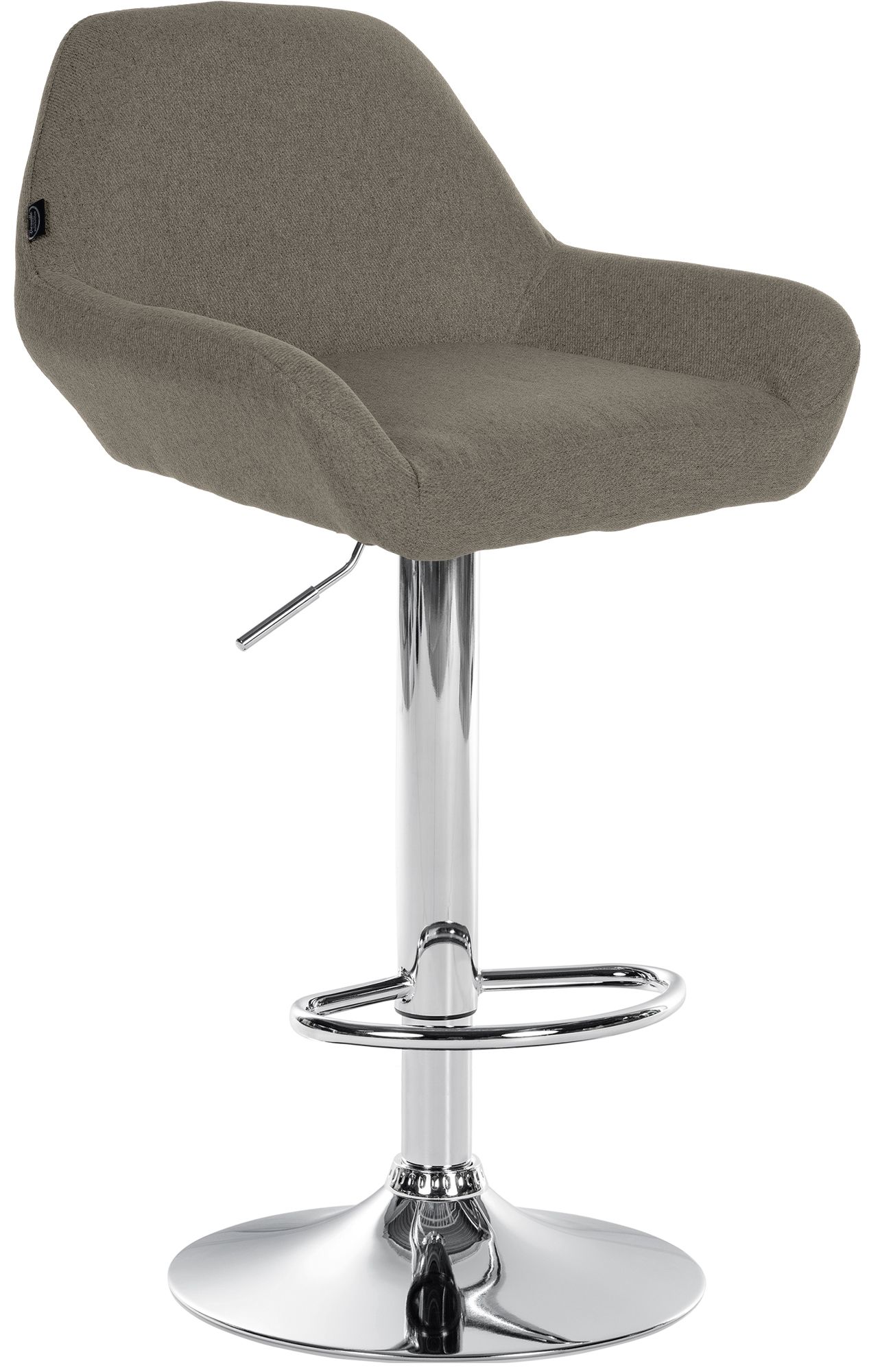 Barhocker Braga Stoff chrom