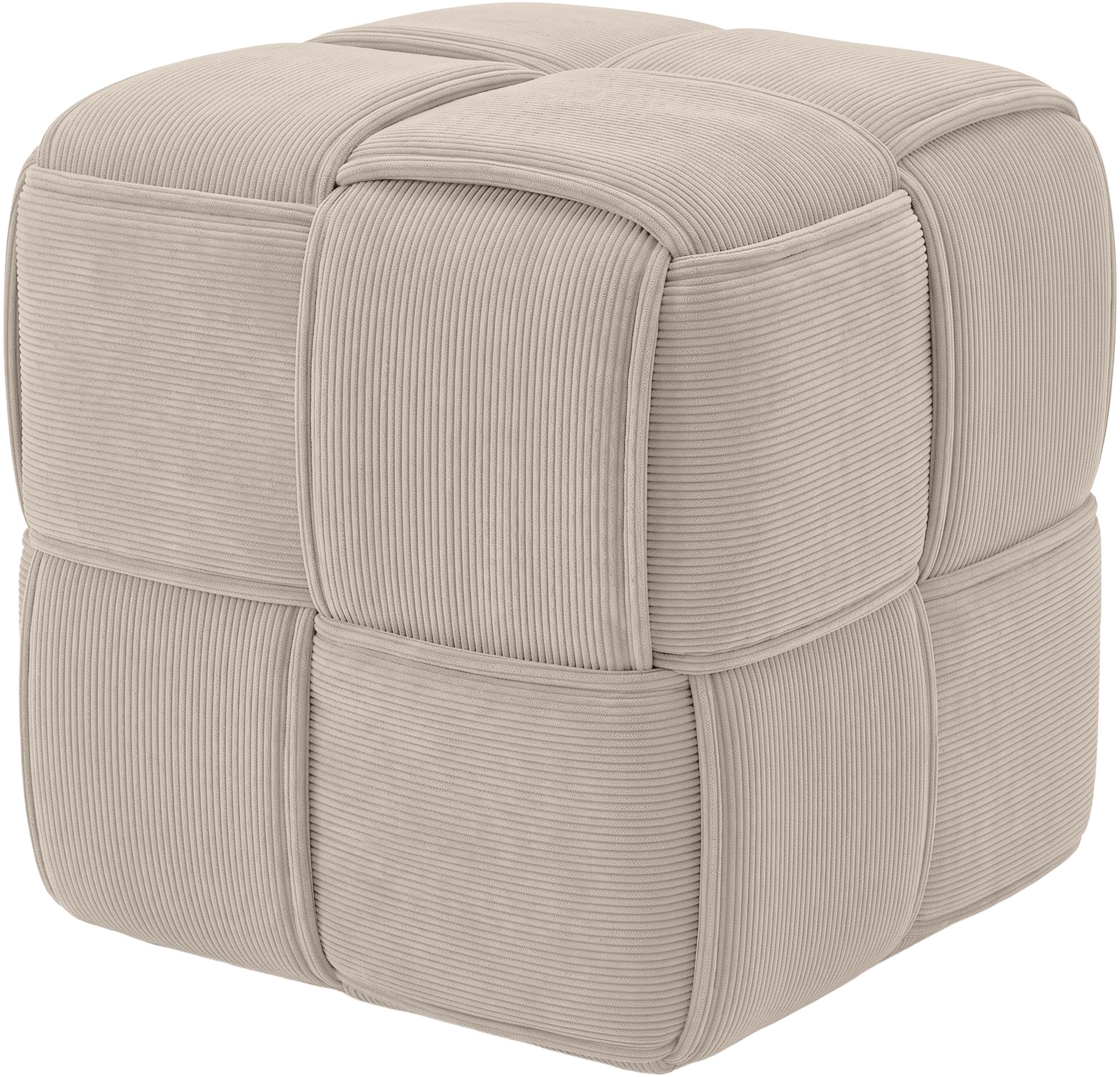 Sitzhocker Forinta Cord