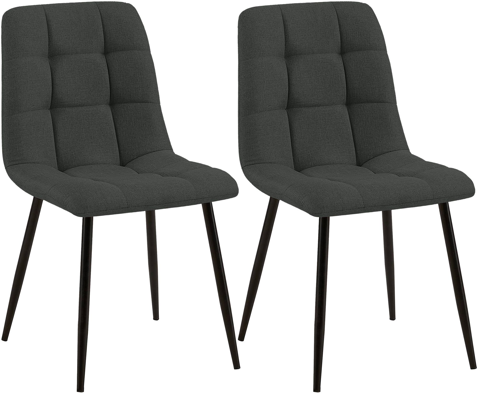 2er Set Esszimmerstuhl Tilde Stoff