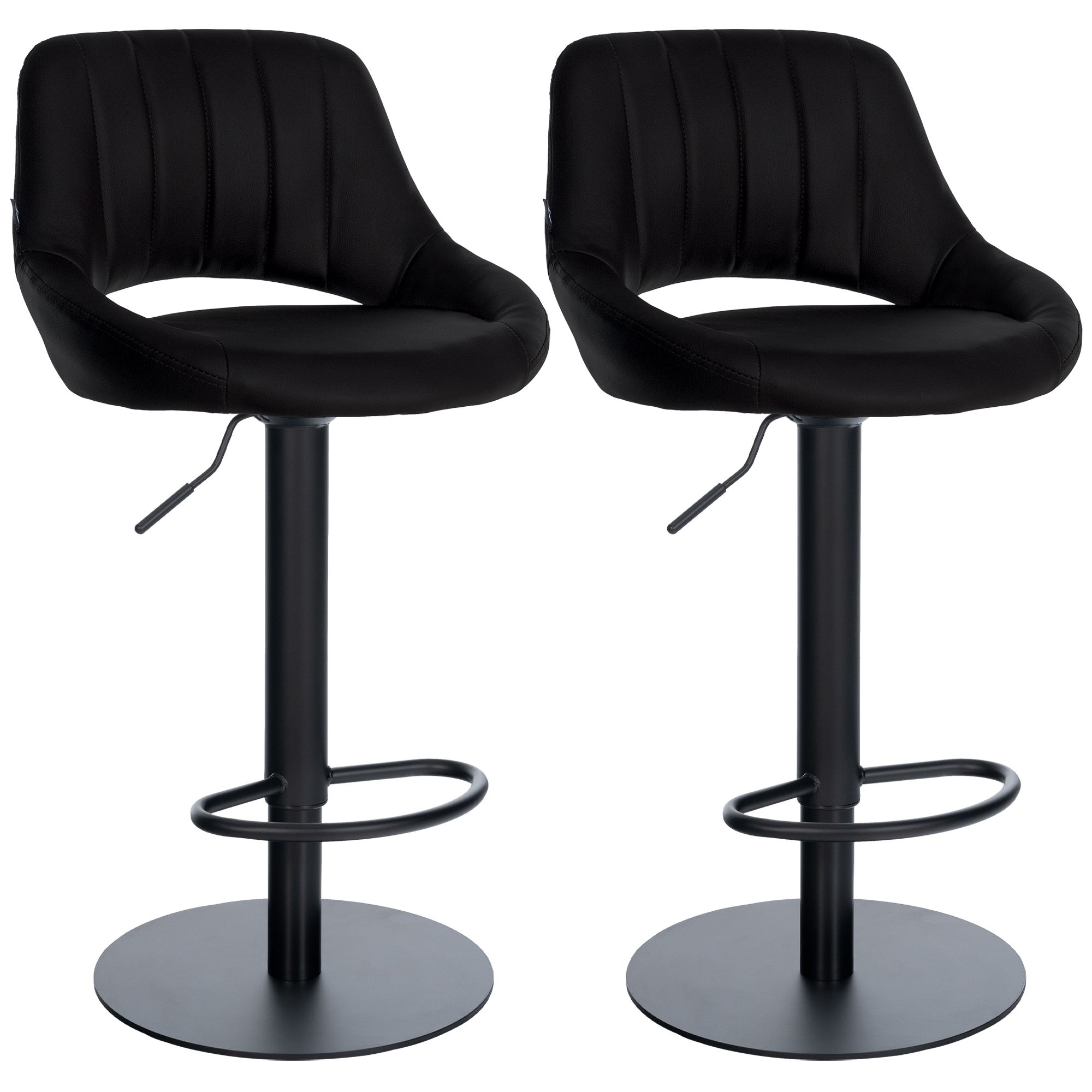 2er Set Barhocker HD Milet B Kunstleder