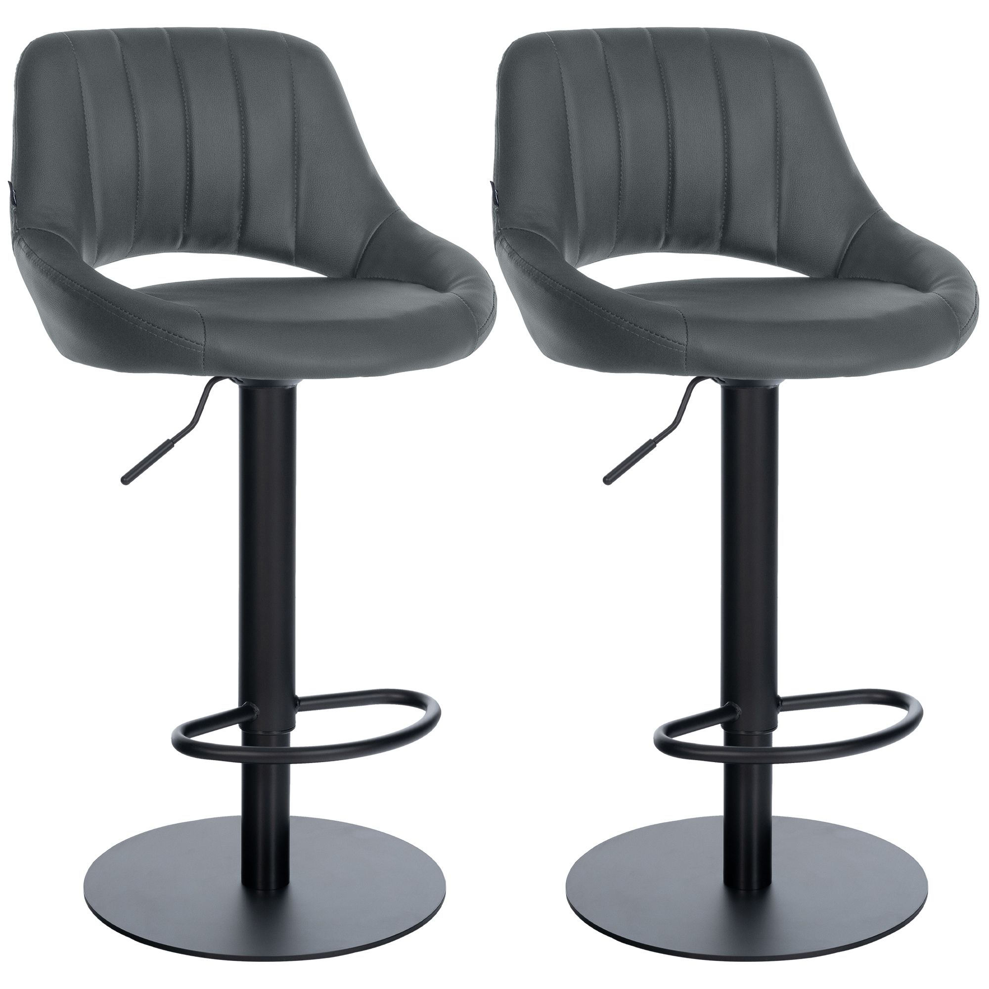 2er Set Barhocker HD Milet B Kunstleder