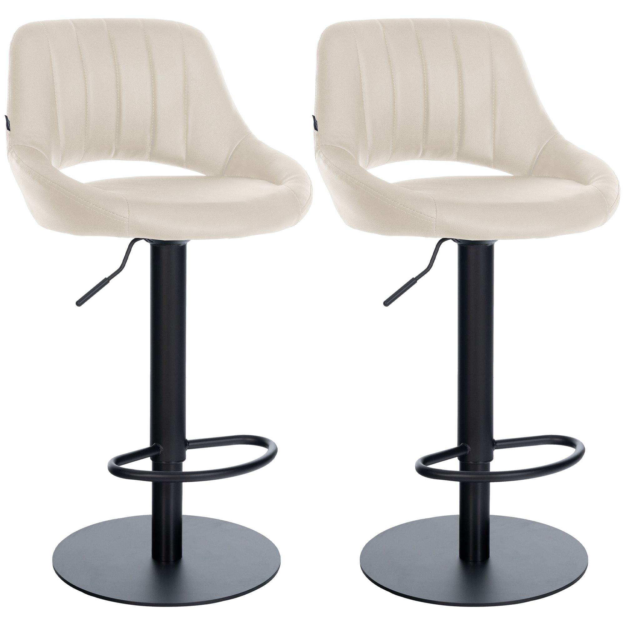 2er Set Barhocker HD Milet B Kunstleder