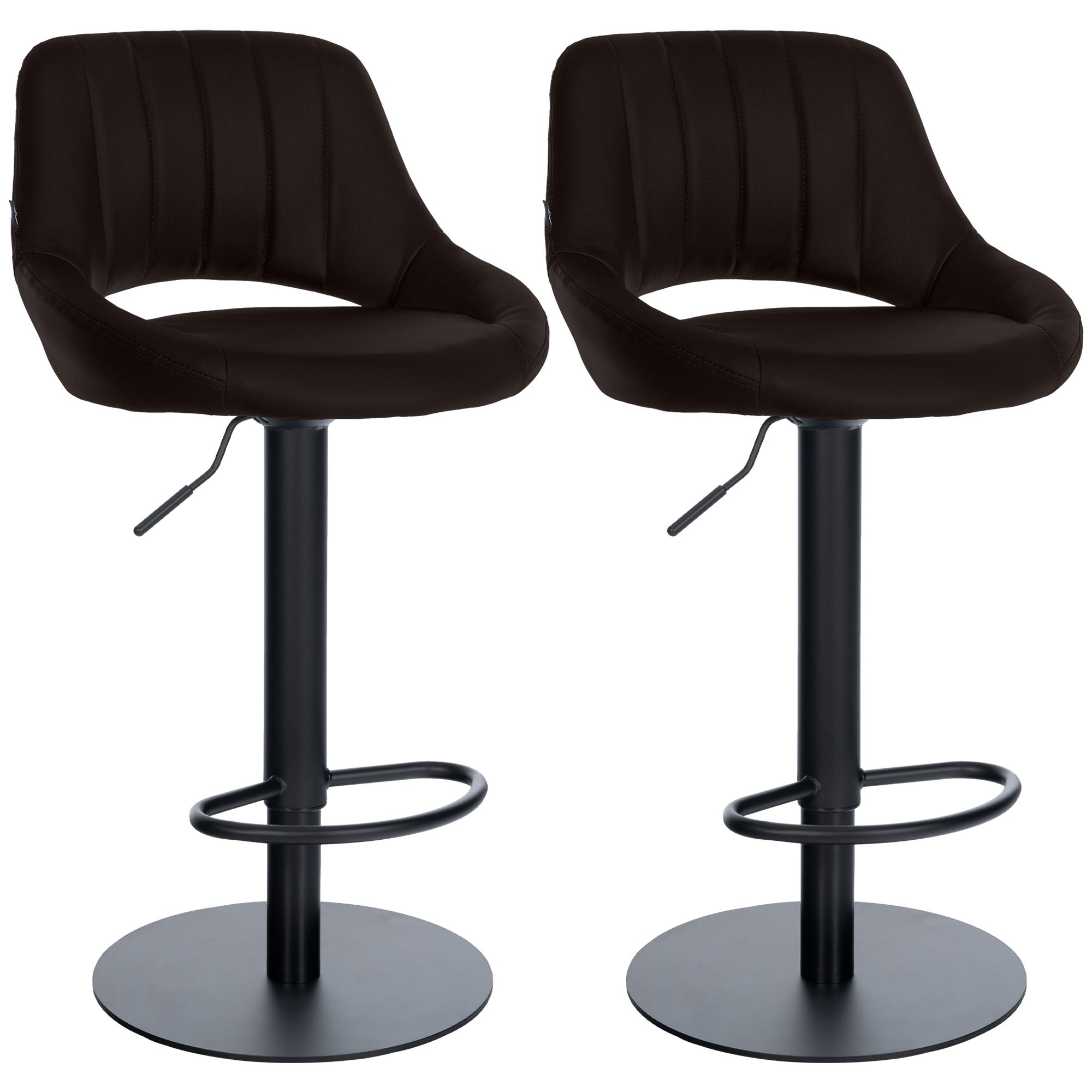 2er Set Barhocker HD Milet B Kunstleder
